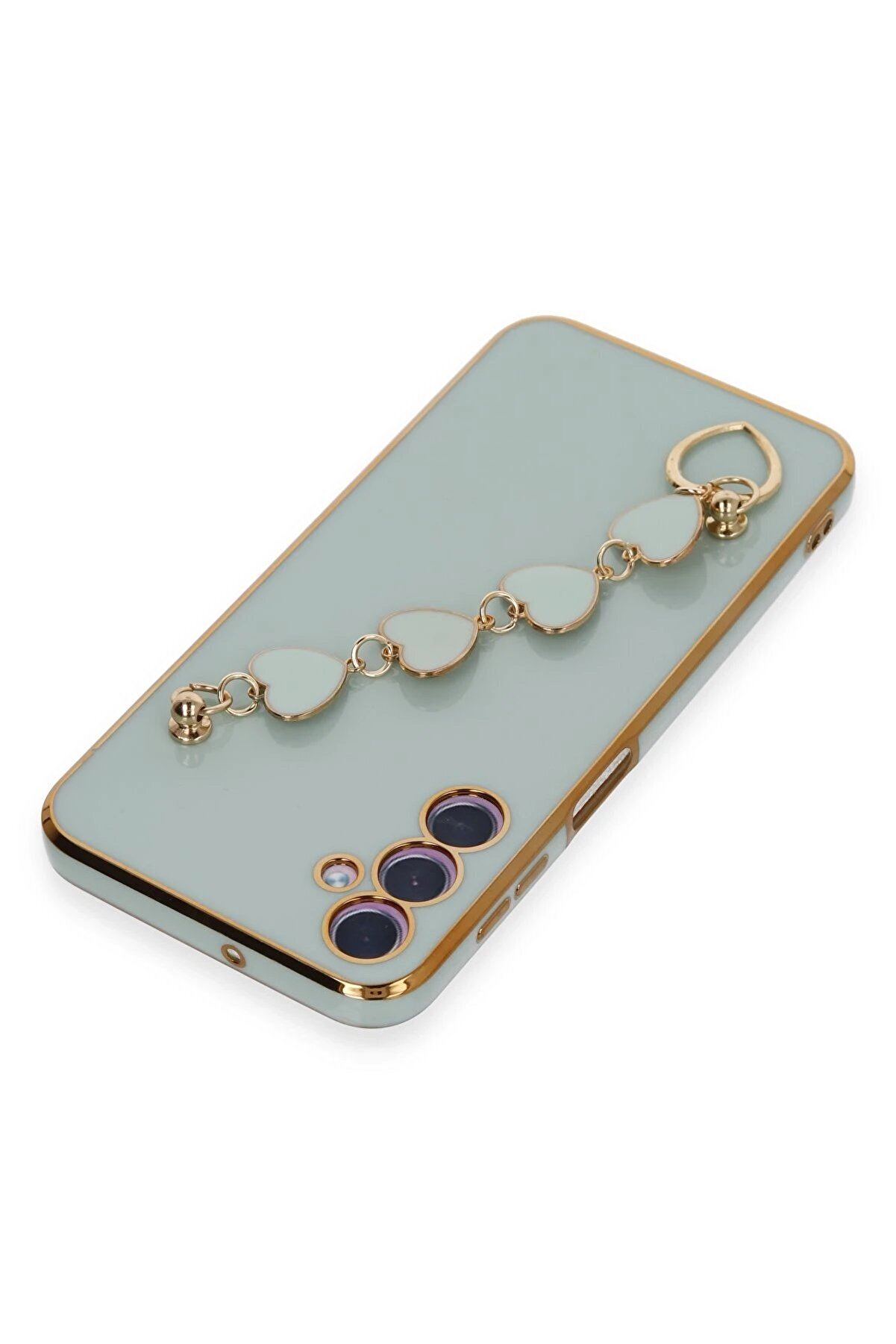 Samsung Galaxy A24 4G Kılıf Esi̇la Si̇li̇kon - Su Yeşi̇li̇ - Dropx3221-8974