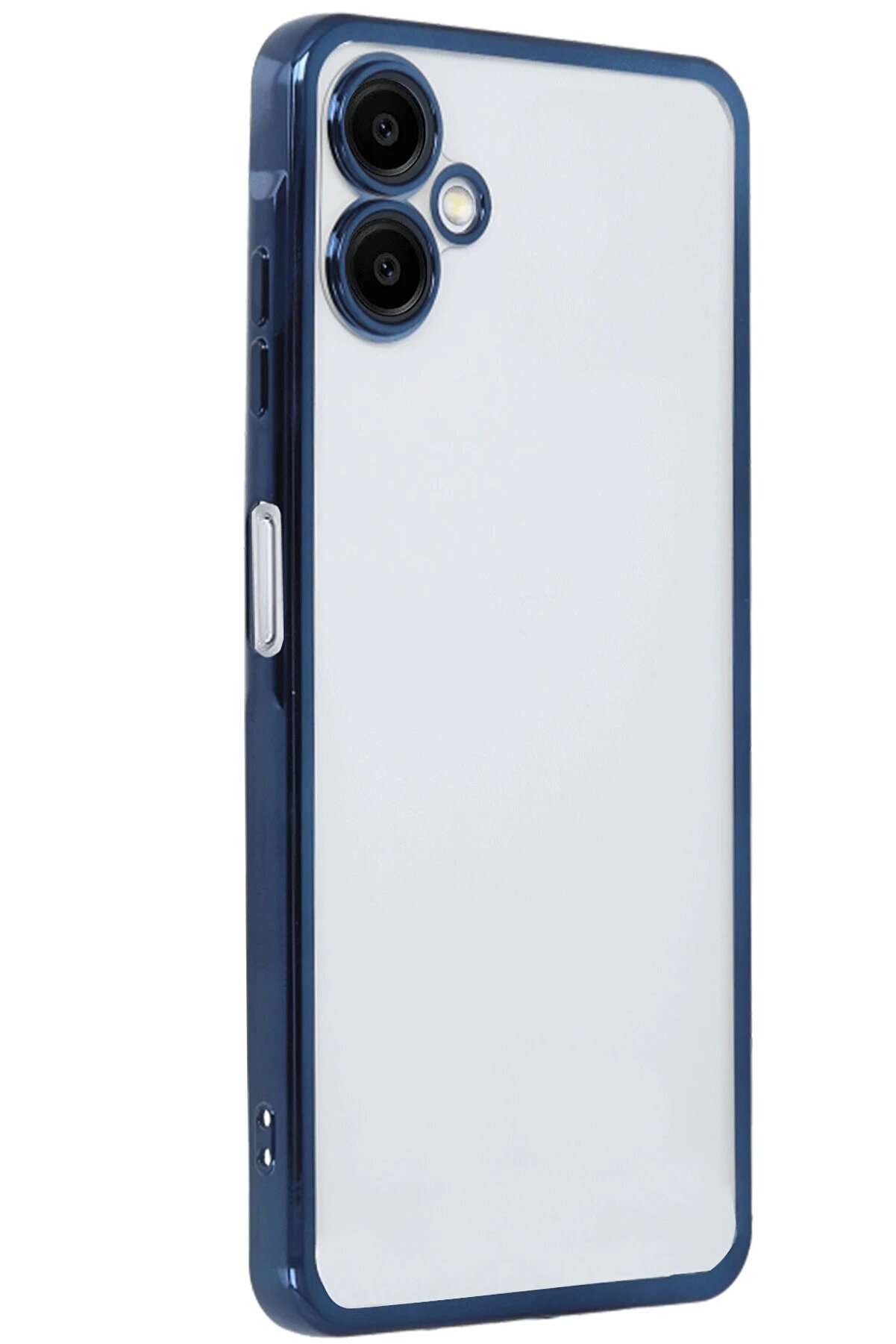 CepteToptan Samsung Galaxy A06 Kılıf Lensli Silikon - Lacivert - DROPX3377-5109