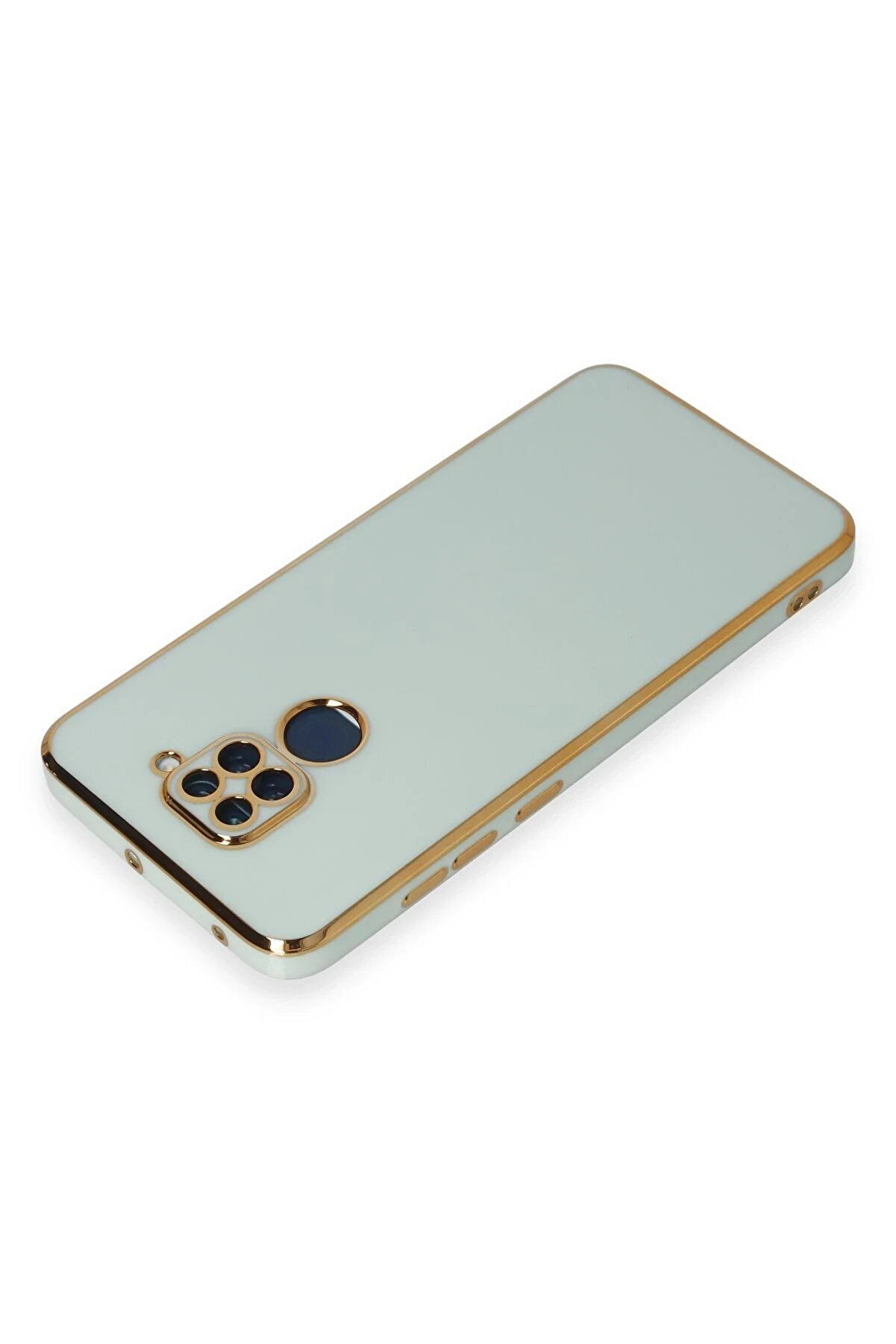 Xi̇aomi̇ Redmi̇ Note 9 Kılıf Volet Si̇li̇kon - Açık Yeşi̇l - Dropx6120-6080