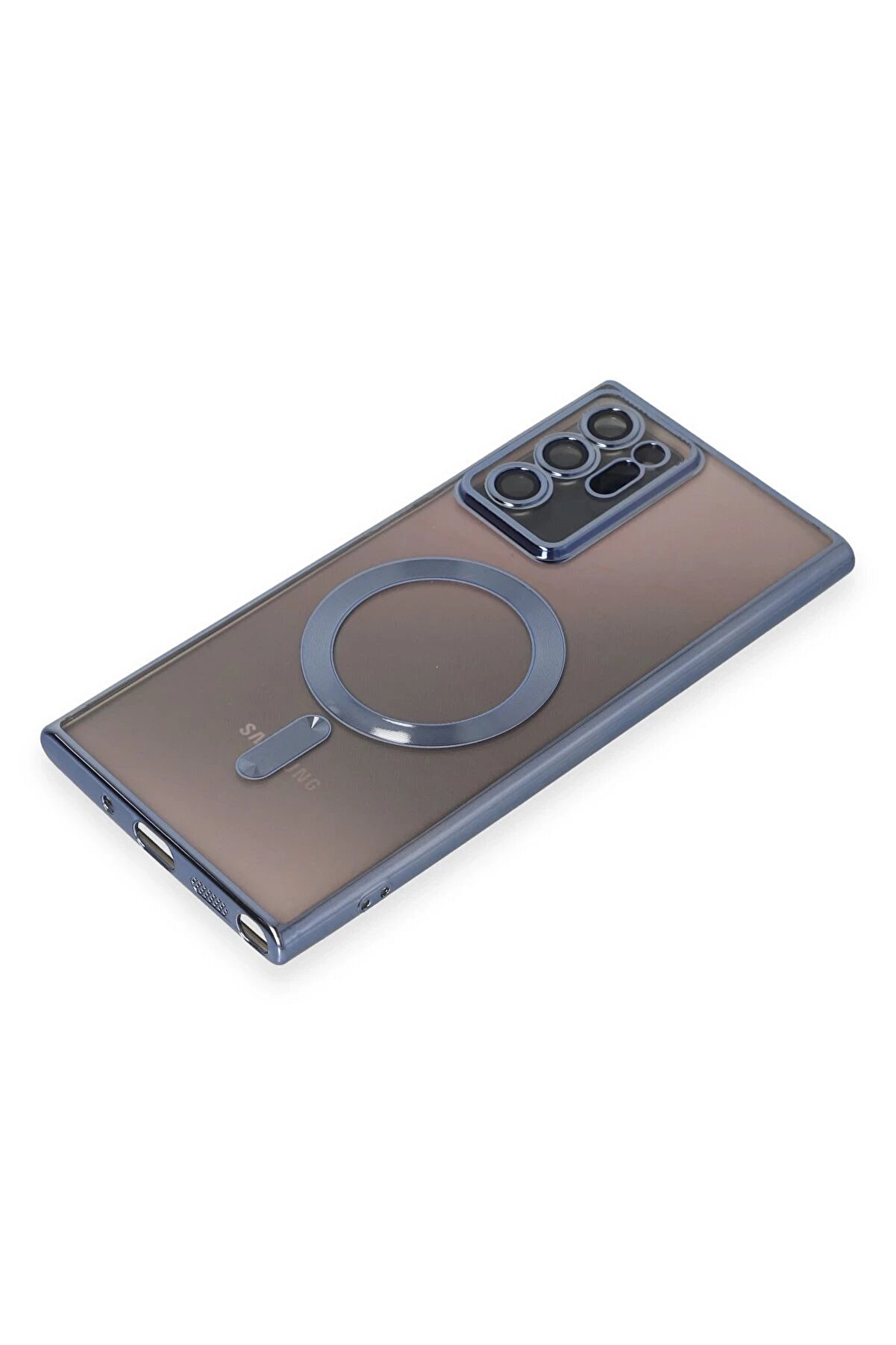 Samsung Galaxy Note 20 Ultra Kılıf Kross Magneti̇csafe Kapak - Si̇erra Blue - Dropx6716-1951