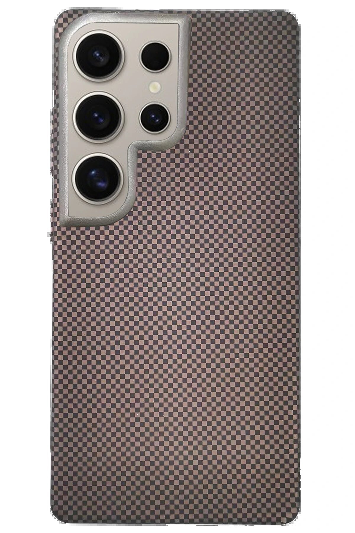 Samsung Galaxy S24 Ultra Besa Magsafe Kapak - Natural Grey - Dropx7564-2596