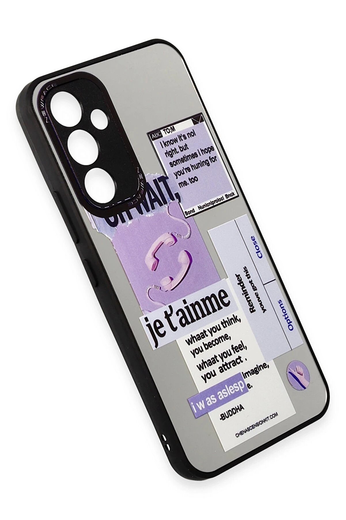 Samsung Galaxy A54 5G Kılıf Mi̇rror Desenli̇ Kapak - Mi̇rror - 4 - Dropx2026-2366