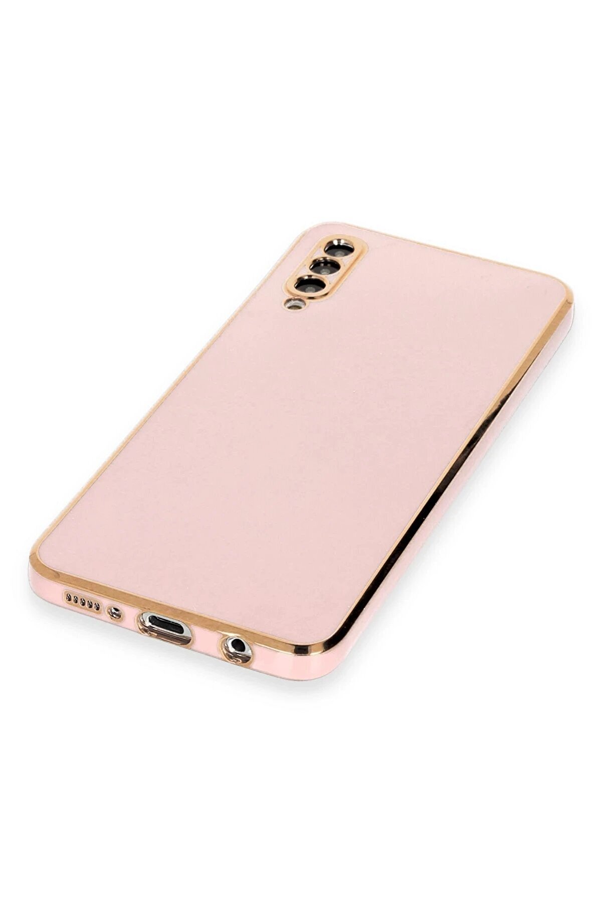 Samsung Galaxy A50 Kılıf Volet Si̇li̇kon - Pembe - Dropx2668-9587