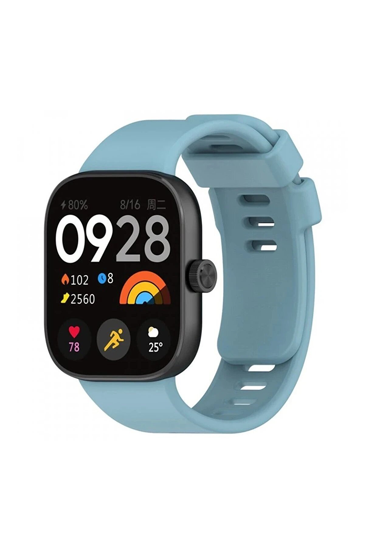 CepteToptan Xiaomi Redmi Watch 4 Klasik Kordon - Turkuaz - DROPX4804-9391