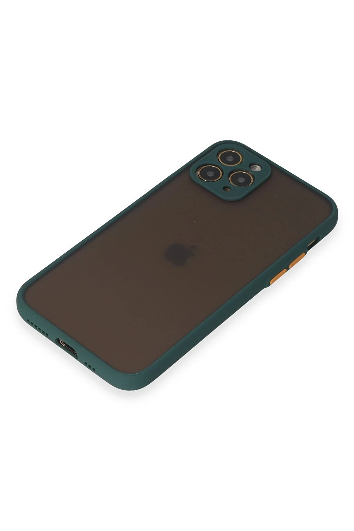 İphone 11 Pro Kılıf Montreal Si̇li̇kon Kapak - Yeşi̇l - Dropx1776-3833