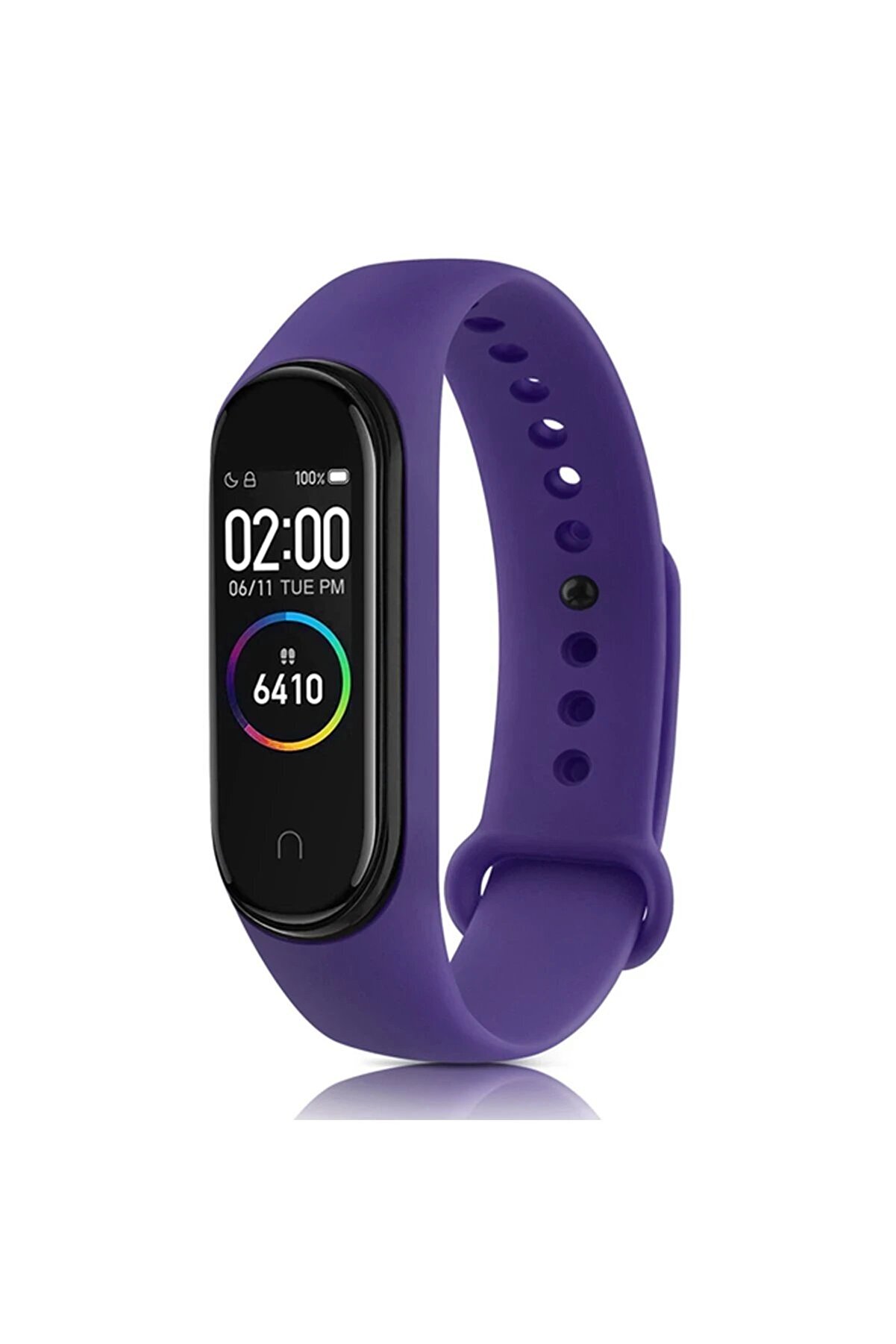 CepteToptan Xiaomi Mi Band 6 Klasik Kordon - Mor - DROPX3634-3383