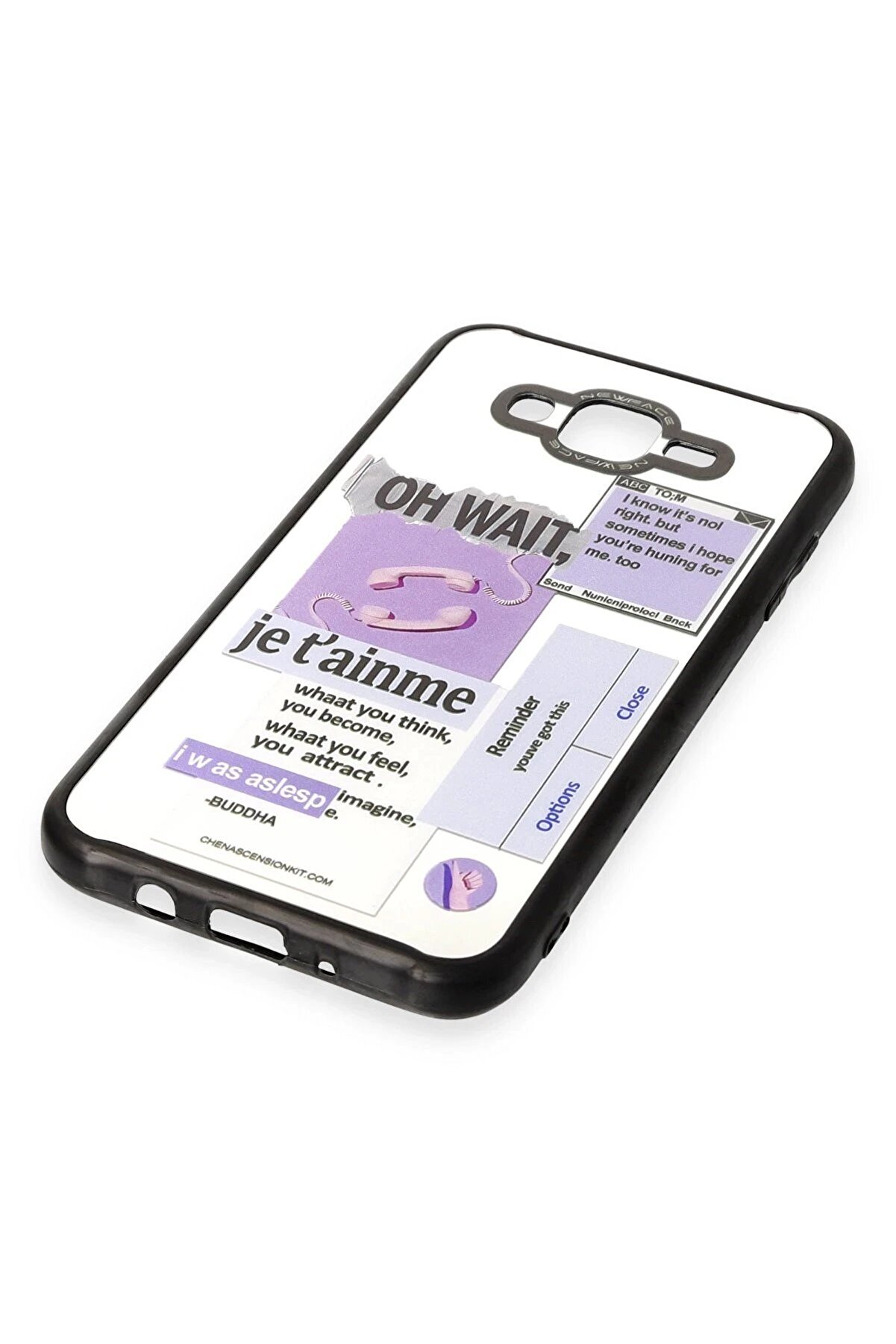 Samsung Galaxy J7 Kılıf Mi̇rror Desenli̇ Kapak - Mi̇rror - 4 - Dropx1584-1505