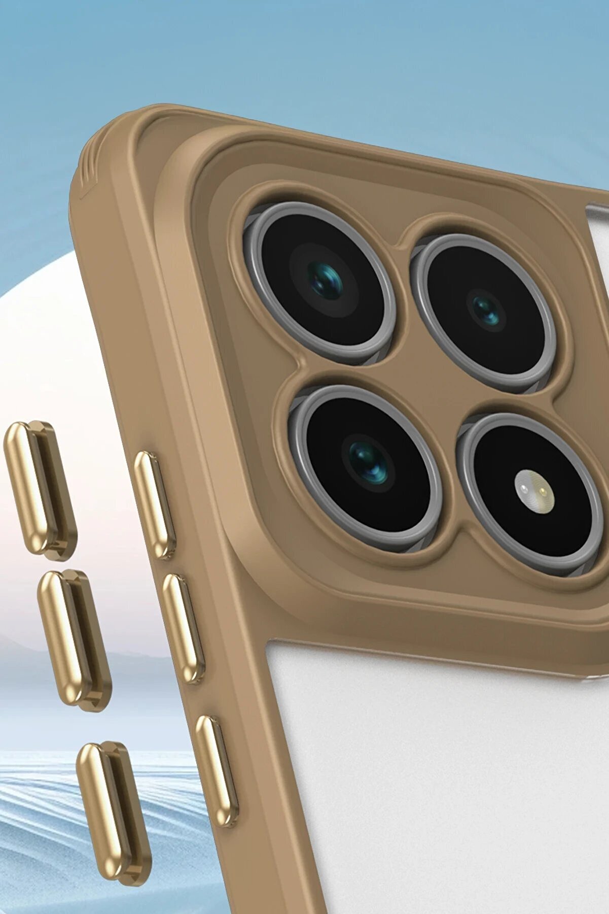 Xi̇aomi̇ Mi̇ 14T Kılıf Penta Si̇li̇kon Kılıf - Şeffaf - Dropx2391-1551