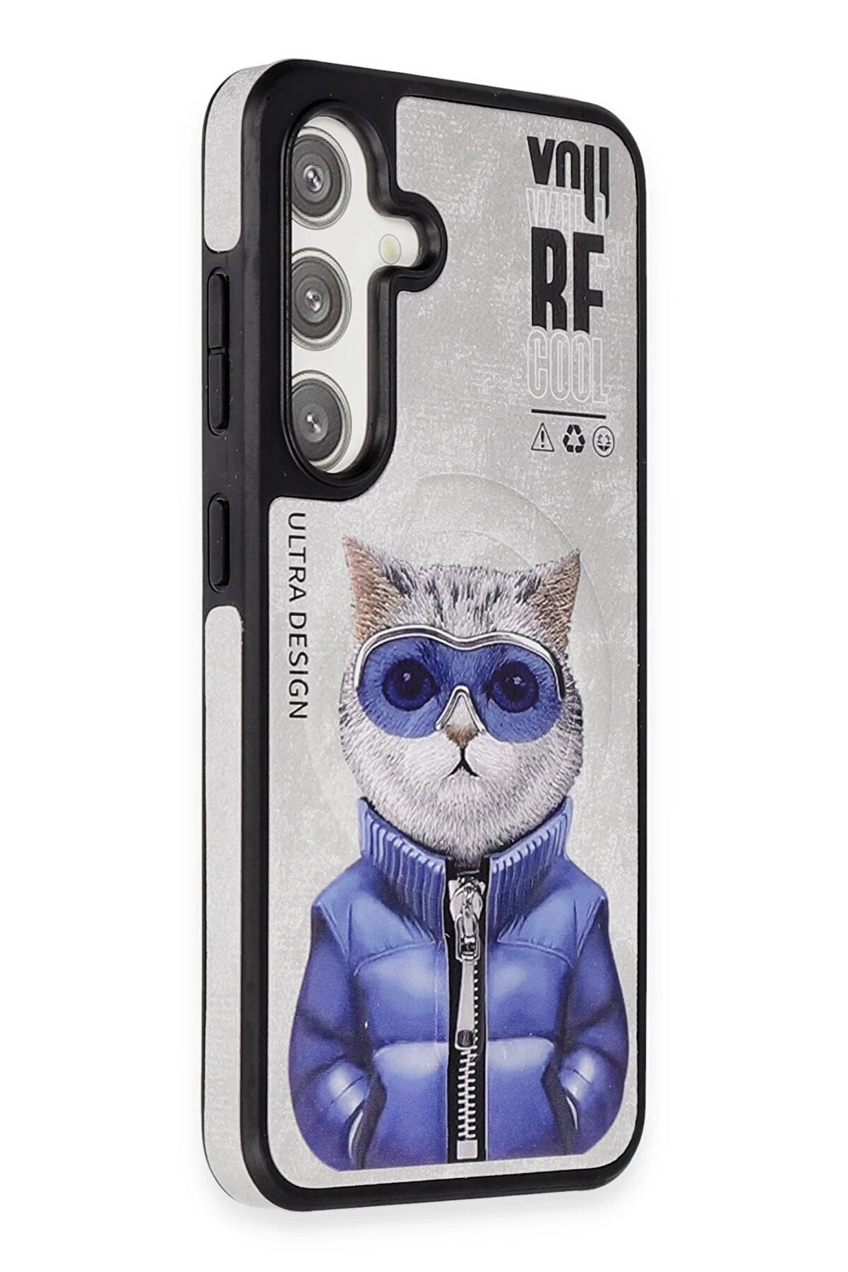 Samsung Galaxy S24 Fun Magsafe Kapak - Ti̇tan Gri̇-2 - Dropx7138-3517