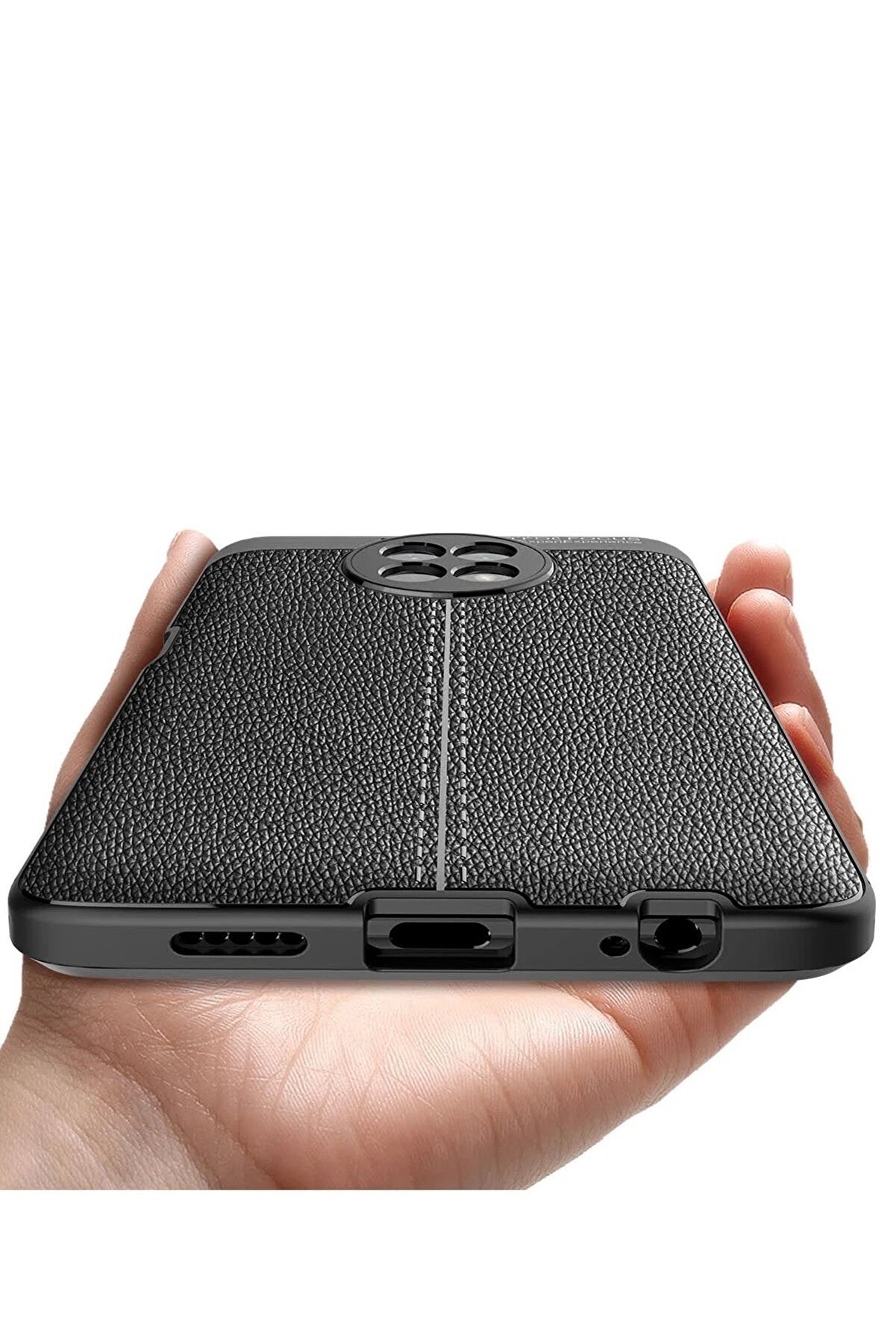 Xi̇aomi̇ Redmi̇ Note 9 5G Kılıf Auto Focus Kapak - Si̇yah - Dropx5526-7549