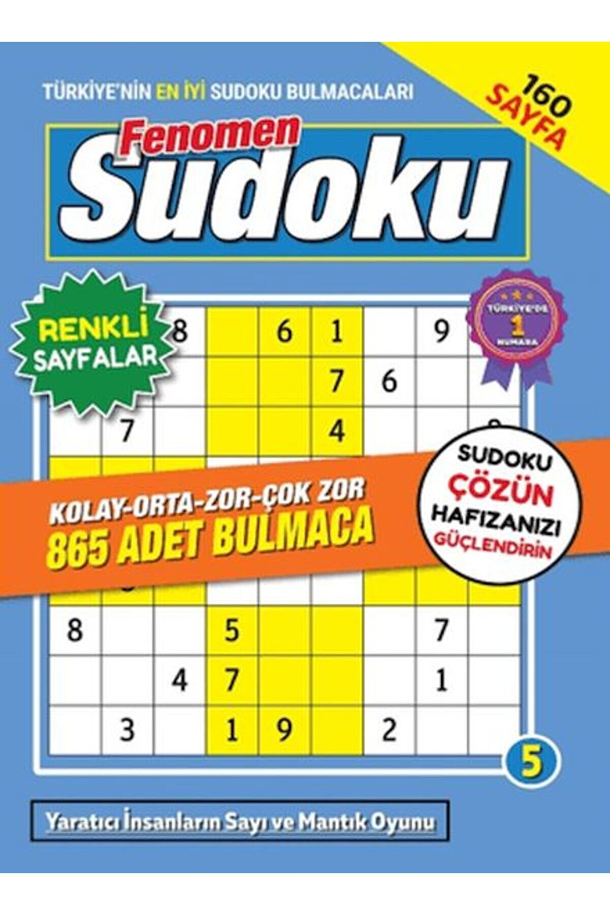 Karatay Yayınları Fenomen Sudoku 5
