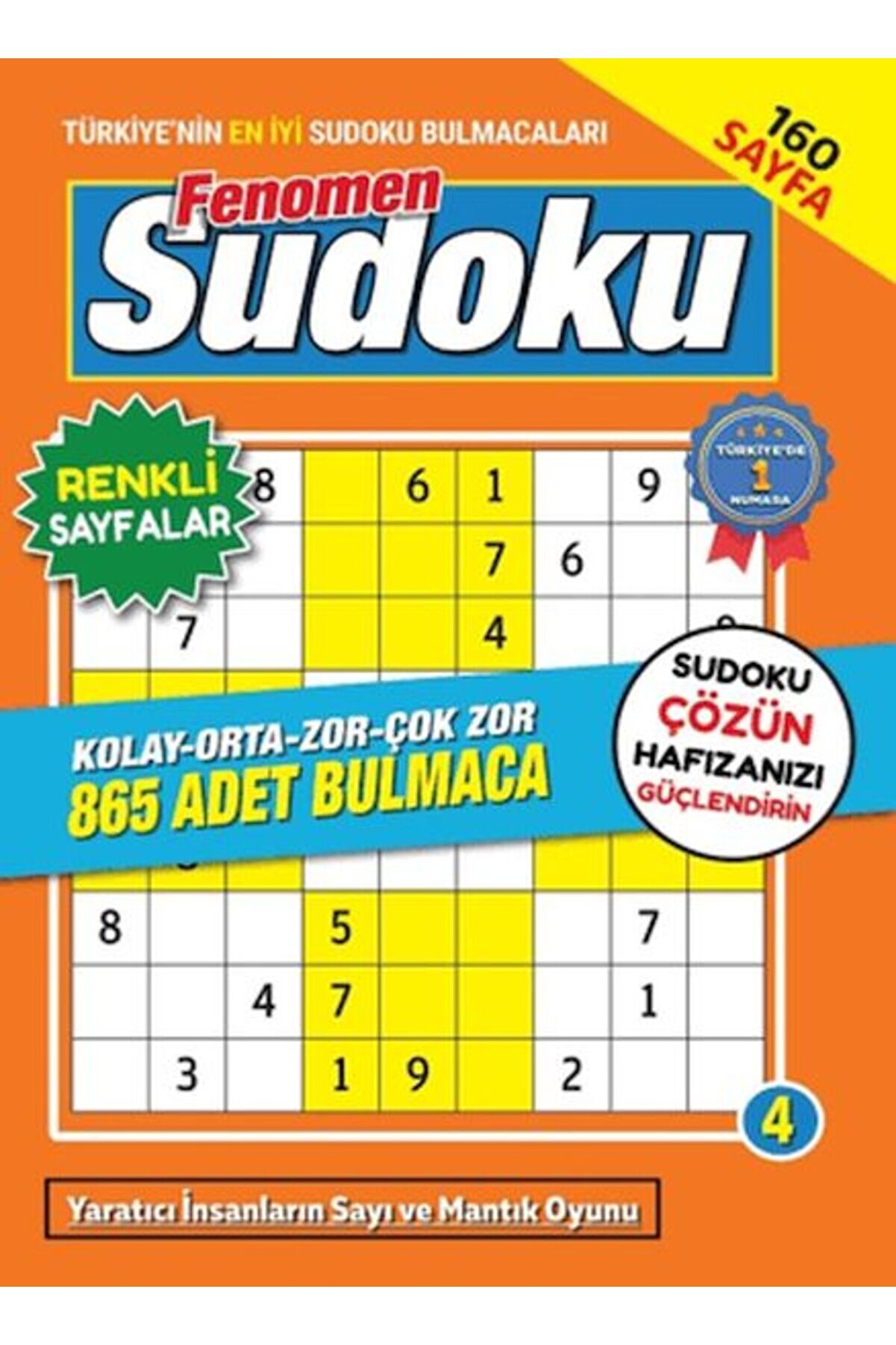 İthaki̇ Yayınları Fenomen Sudoku 4