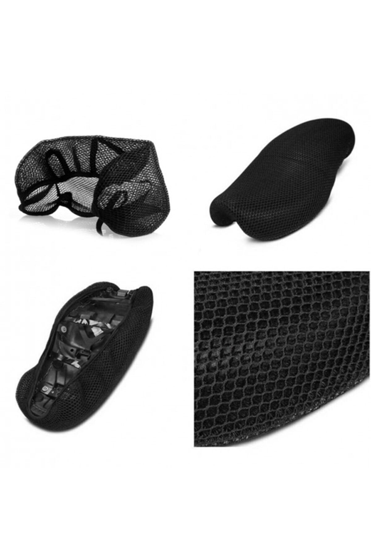Oem Ybr 125 Cbf 150 Spacy 110 Cb125 Cg 125 Cup 100 Dri̇ft 125-150 Si̇yah Koltuk-Sele Uyumlu Kılıfı Fi̇le 3D