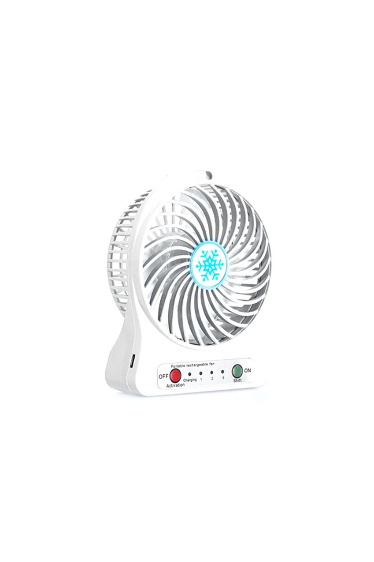 gizmurstore Şarjlı Masaüstü Vantilatör