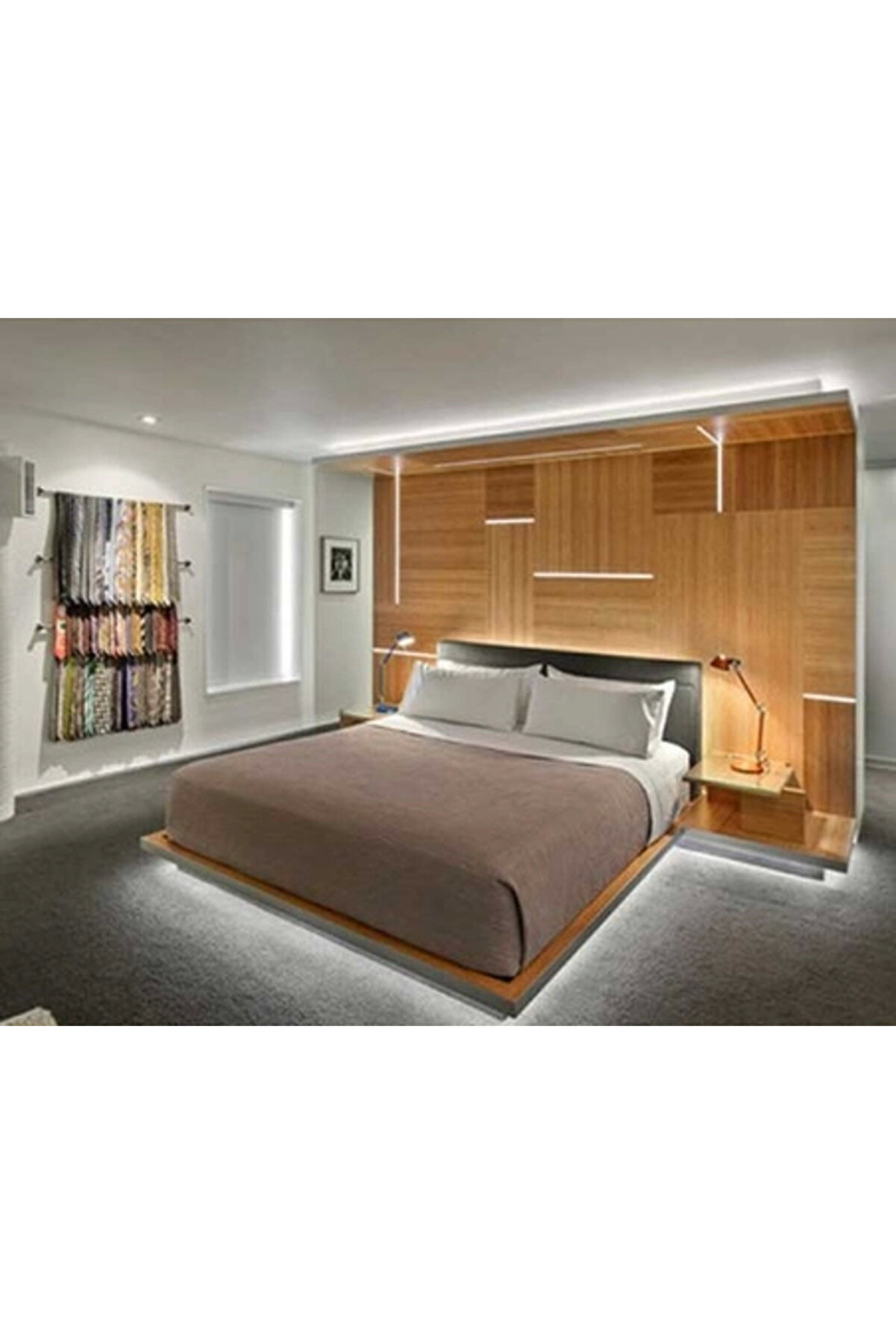 5 Metre Noas Yl40 4001 İç Mekan 3 Çi̇p 12V Şeri̇t Led 6400K Beyaz Işık