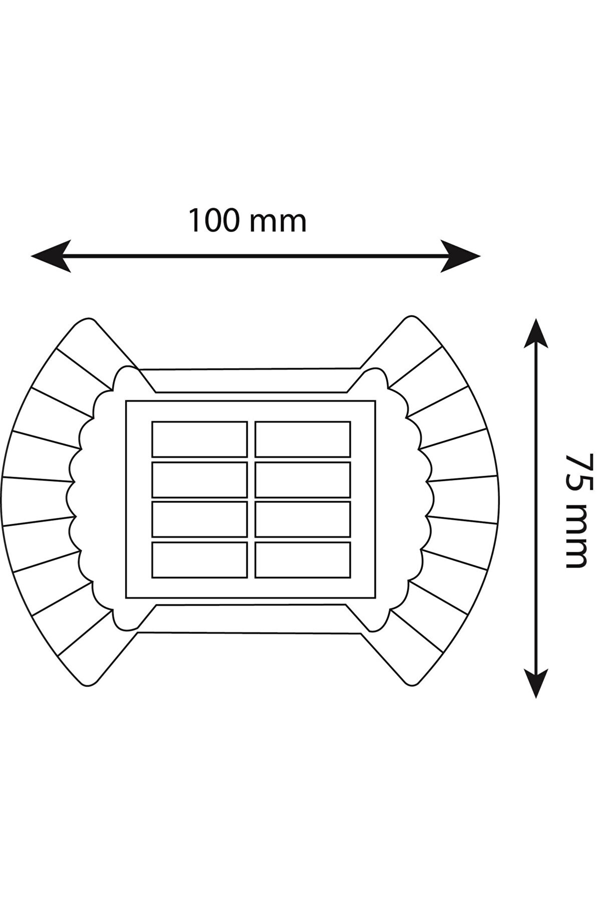 Noas Yl84 8001 S Led 5W Solar Apli̇k 3200K Gün Işığı
