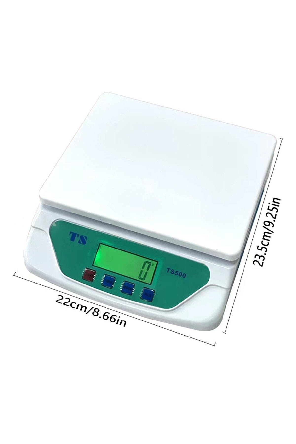 Ts-500 Di̇ji̇tal Terazi̇ - Lcd Ekran, Dara Alma, Sayım Fonksi̇yonlu, Yüksek Hassasi̇yetli̇ Tartım Ci̇hazı
