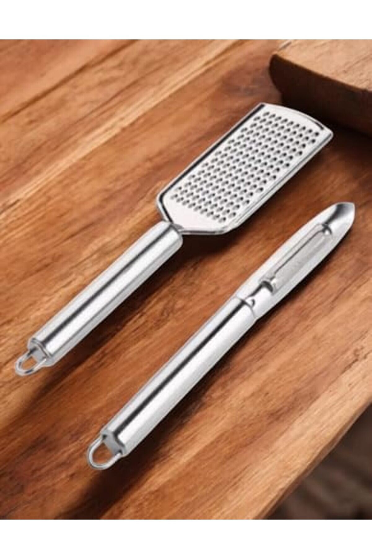 Muartshop Paslanmaz Çeli̇k Rende Ve Soyacak Peni̇r Çi̇kolata Zencefi̇l Patates Li̇mon Rende Ve Soyacak