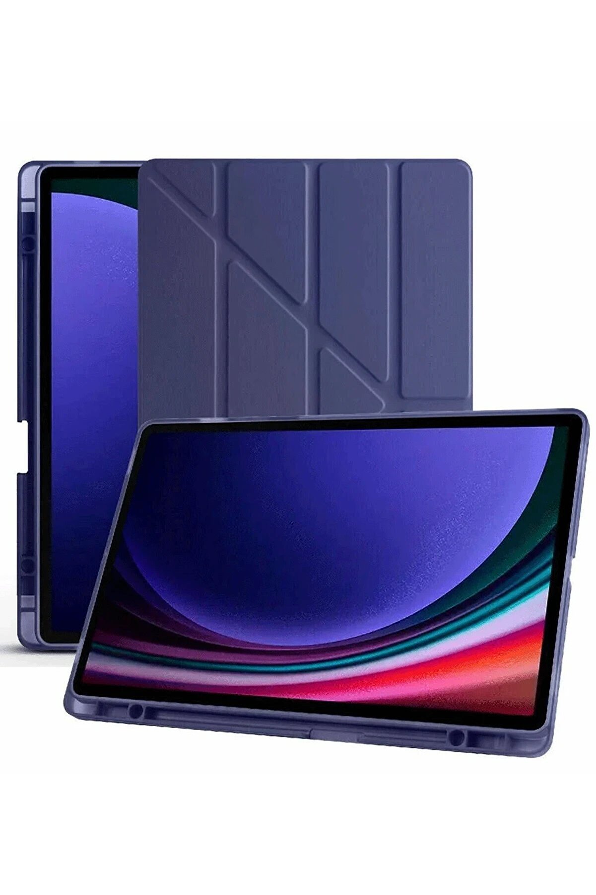 Samsung Galaxy X610 Tab S9 Fe Plus 12.4 Kılıf Kalemli̇kli̇ Mars Tablet Kılıfı - Dropx4297-8339