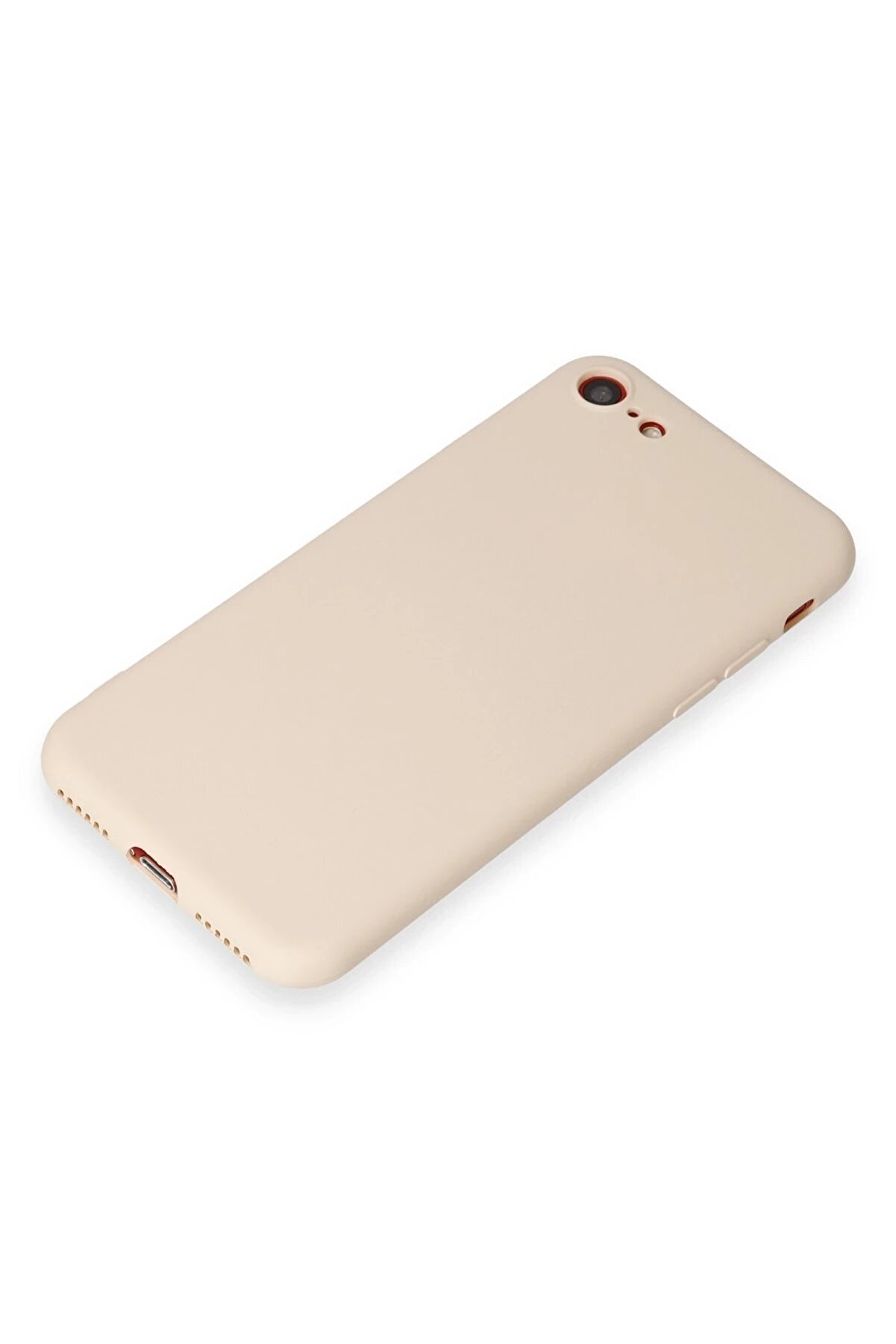 İphone 7 Kılıf Fi̇rst Si̇li̇kon - Krem - Dropx8272-3375