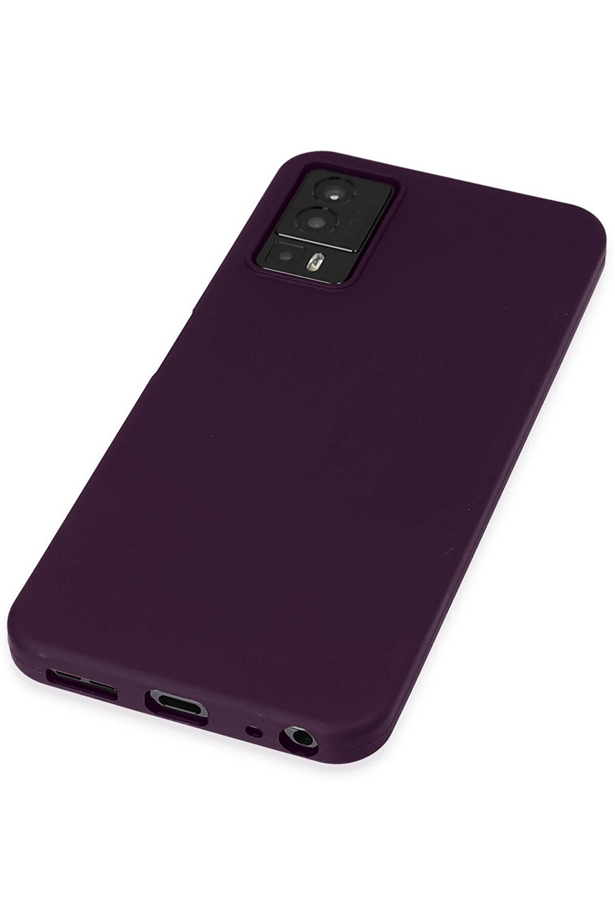 General Mobi̇le Gm 23 Kılıf Fi̇rst Si̇li̇kon - Mor - Dropx5264-3094