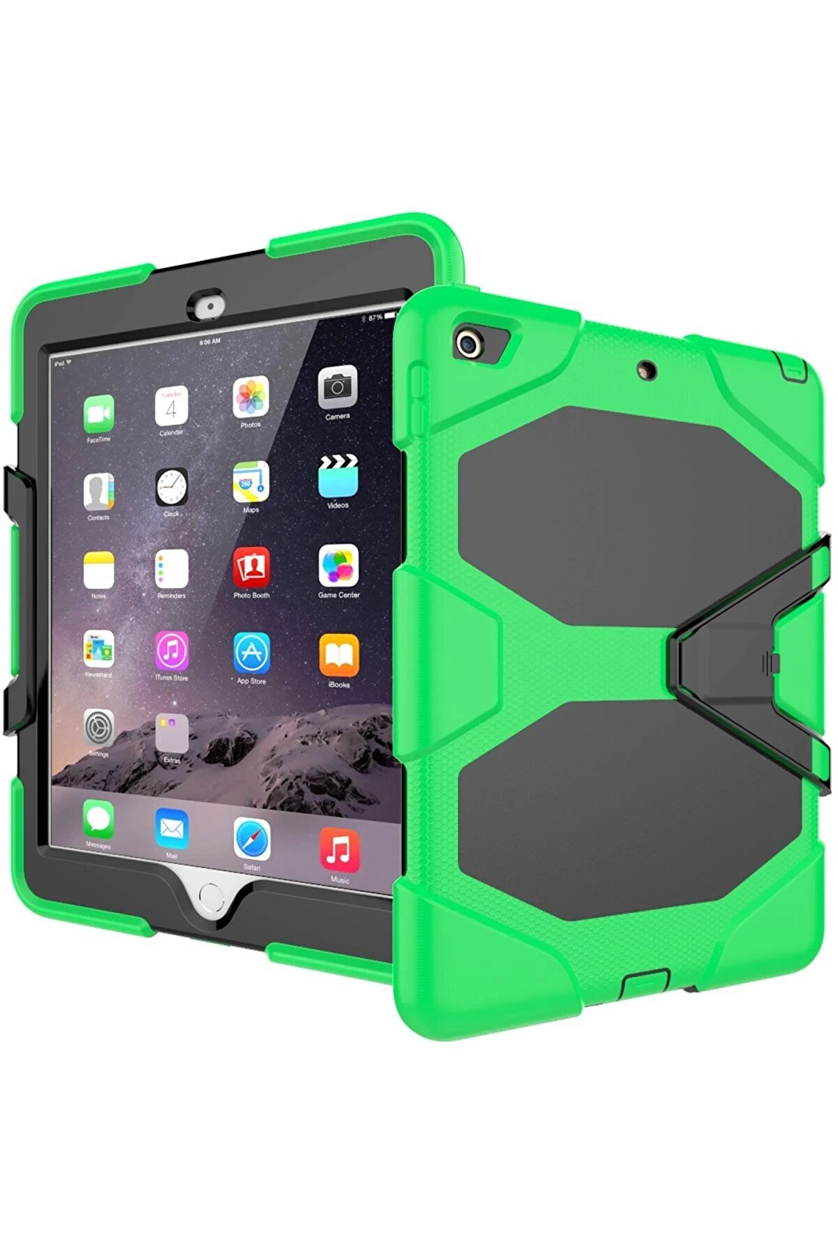 İpad 5 Ai̇r 9.7 Kılıf Gri̇ffi̇n Tablet Kapak - Yeşi̇l - Dropx3350-7461