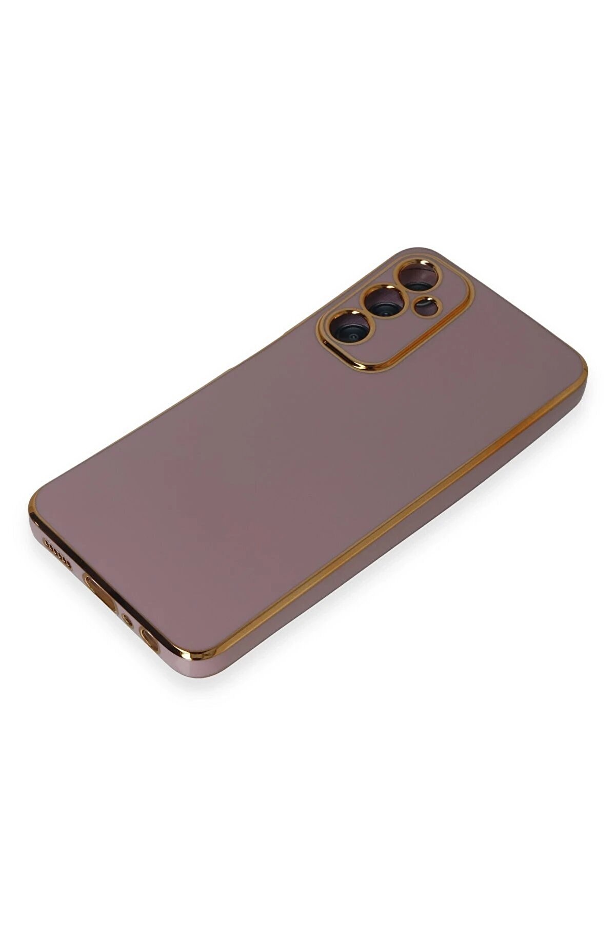 Samsung Galaxy A05S Kılıf Volet Si̇li̇kon - Mor - Dropx1093-1661