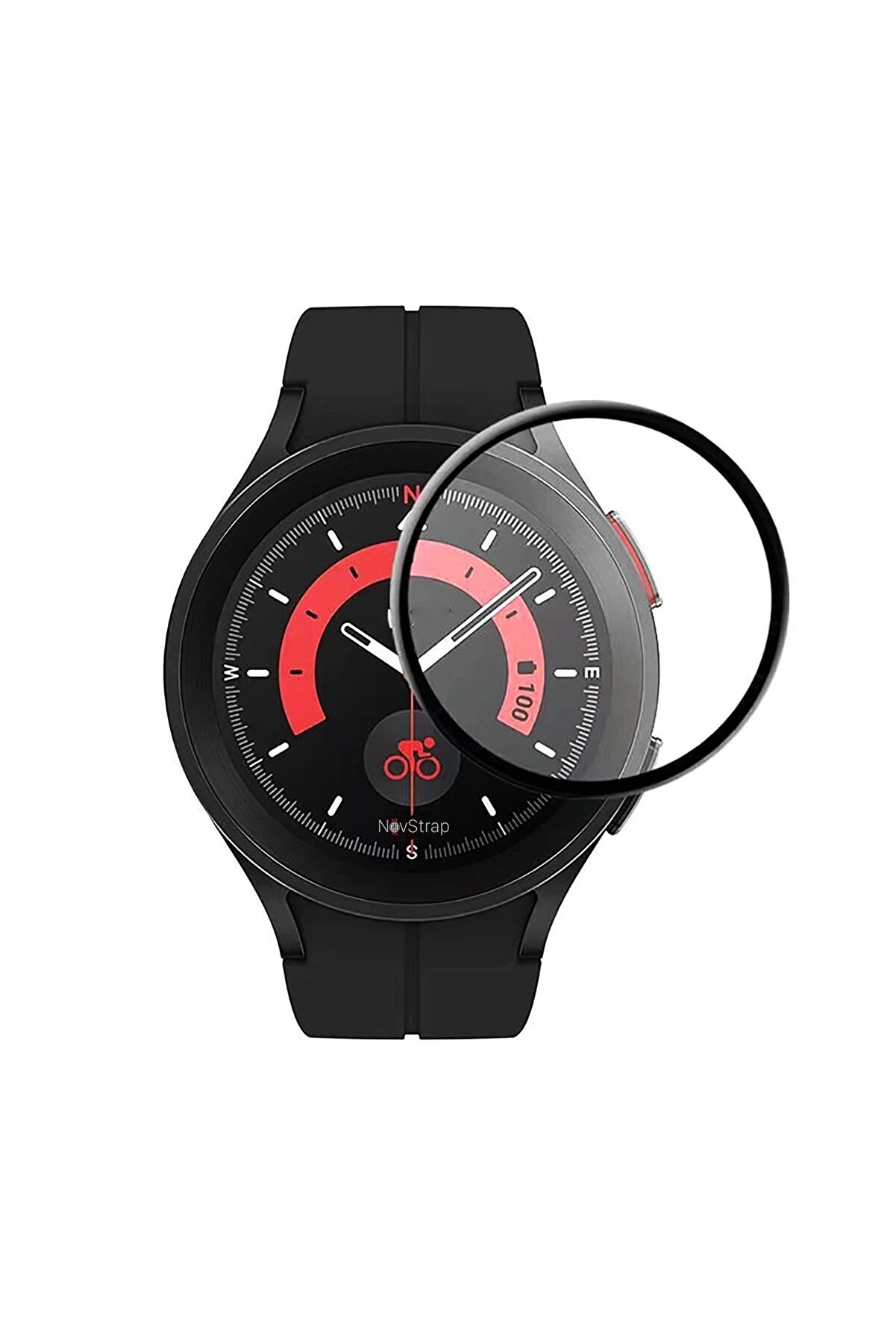 Samsung Galaxy Watch 4 42Mm Polymer Nano Ekran Koruyucu - Şeffaf - Dropx6915-8565