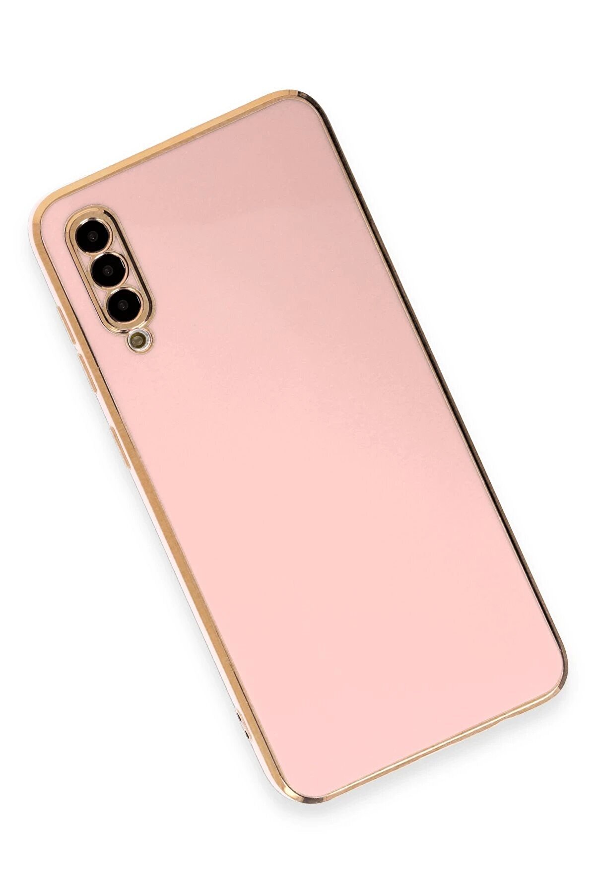 Samsung Galaxy A50 Kılıf Volet Si̇li̇kon - Pembe - Dropx2668-9587