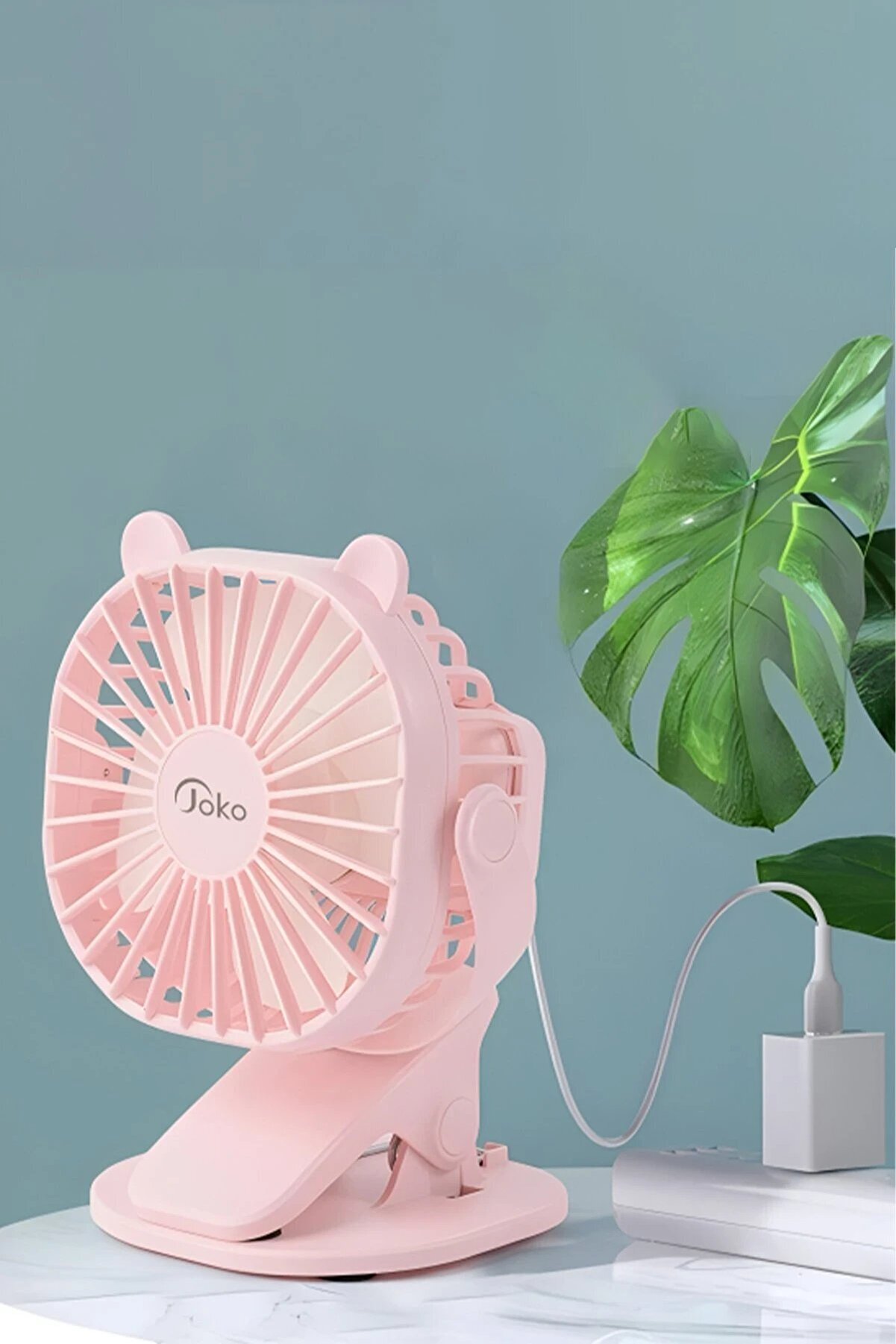 Js03 Masaüstü Soğutma Fanı - Beyaz - Dropx8298-4334