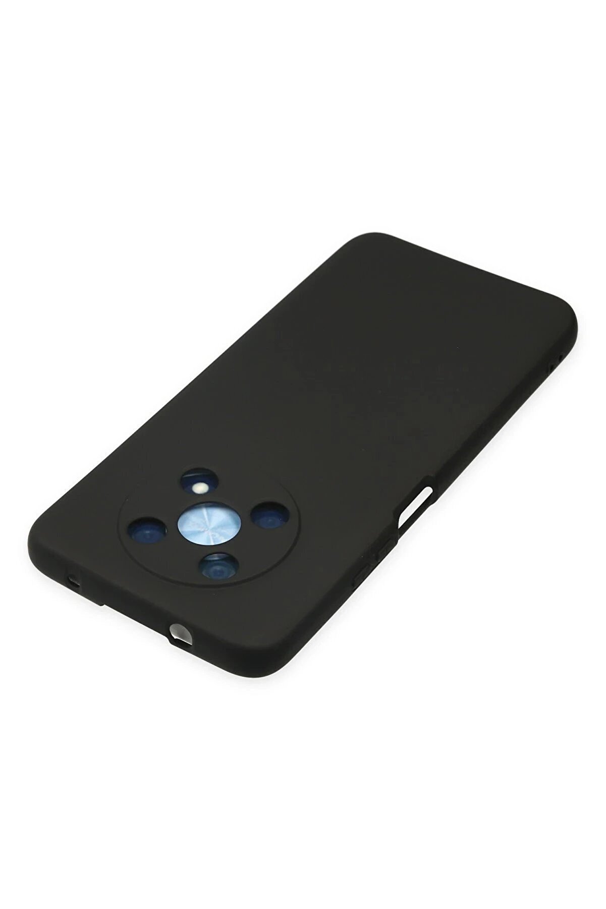 Huawei̇ Nova Y90 Kılıf Nano İ&ccedil;i̇ Kadi̇fe Si̇li̇kon - Si̇yah - Dropx9253-7148