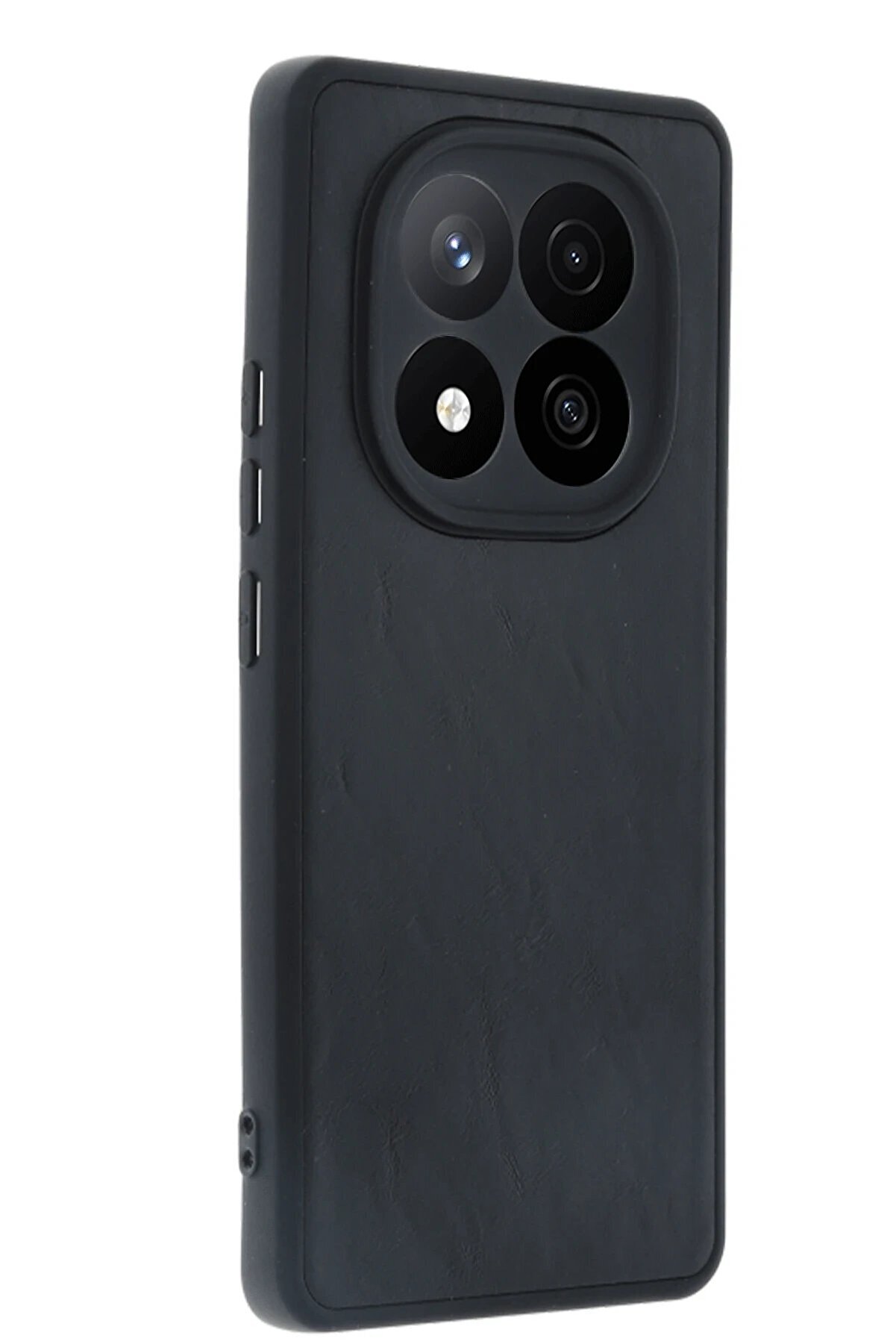 Xi̇aomi̇ Redmi̇ Note 14 Pro 5G Kılıf Aras Deri̇ Kapak - Si̇yah - Dropx2995-4131