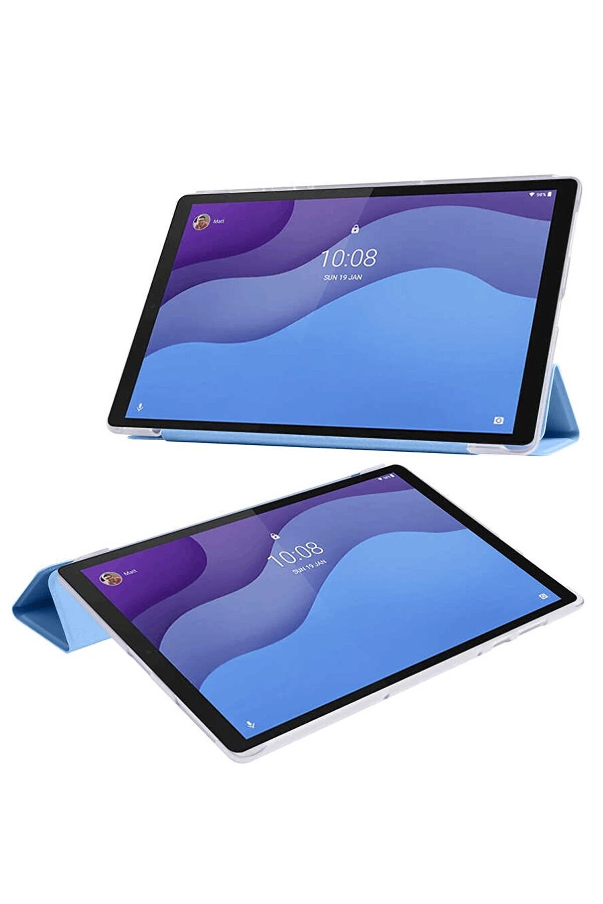 M10 Hd X306F Kılıf Tablet Smart Kılıf - Rose Gold - Dropx8538-3603