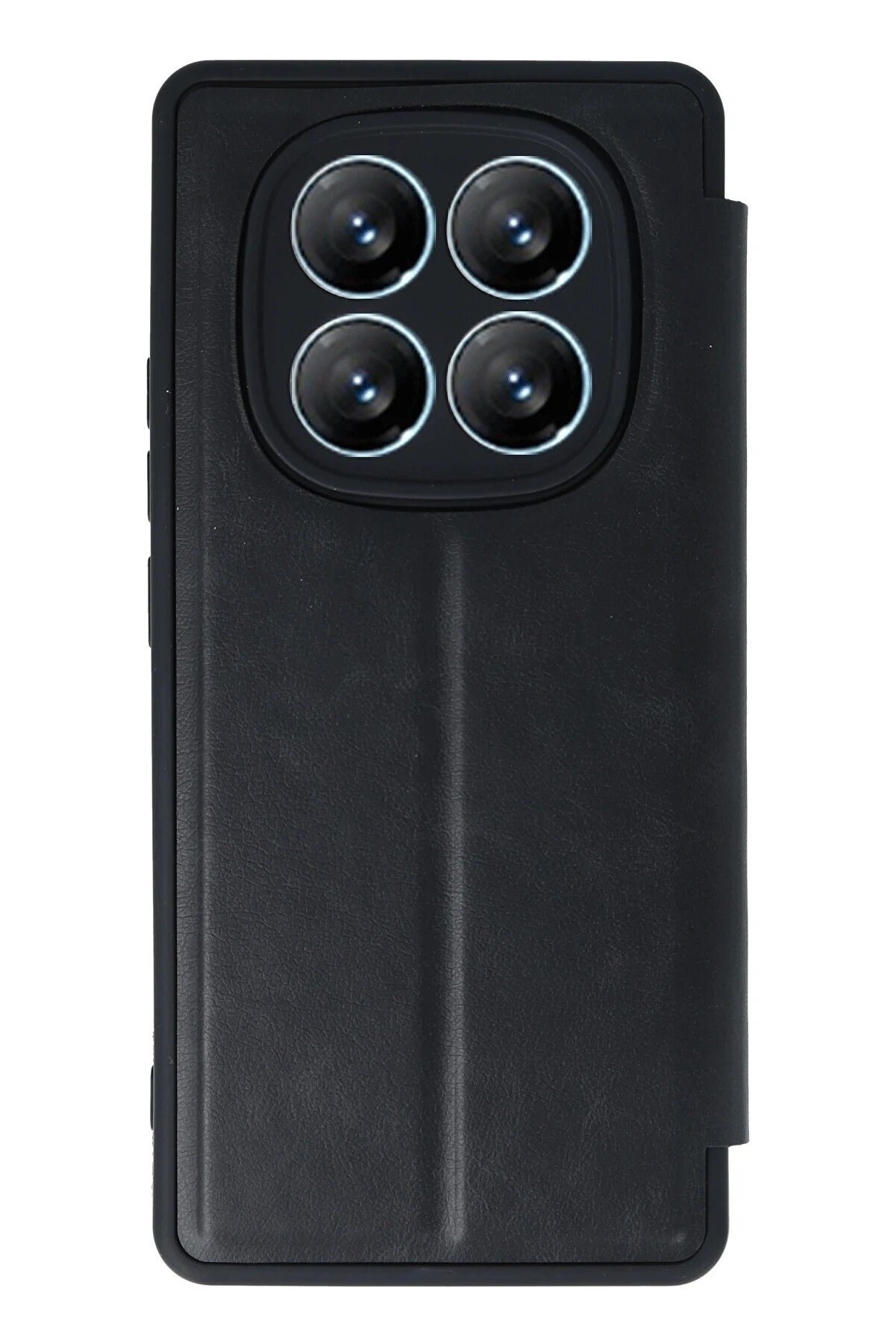 Xi̇aomi̇ Redmi̇ Note 14 Pro 4G Kılıf Fli̇p Cover - Si̇yah - Dropx8888-8873