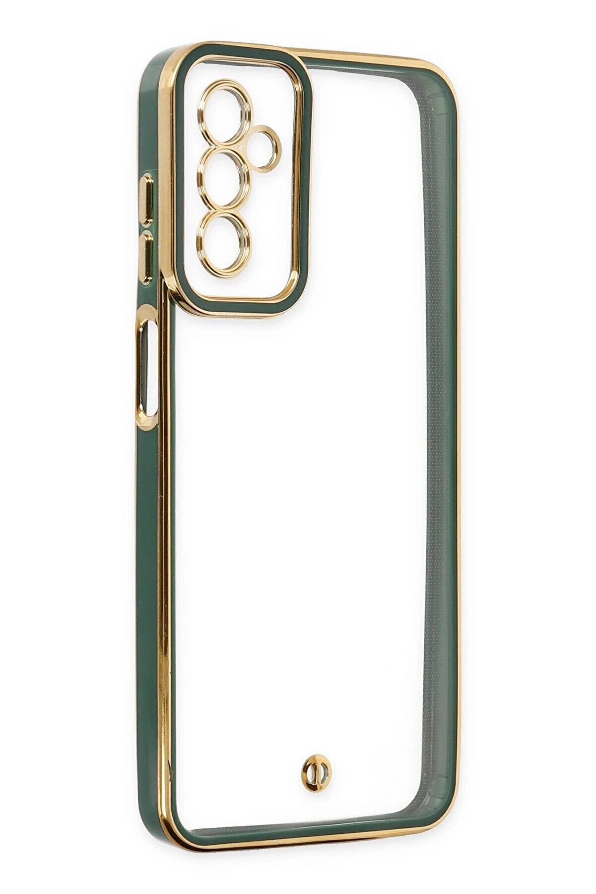 Samsung Galaxy M23 Kılıf Li̇va Lens Si̇li̇kon - Yeşi̇l - Dropx2786-8865