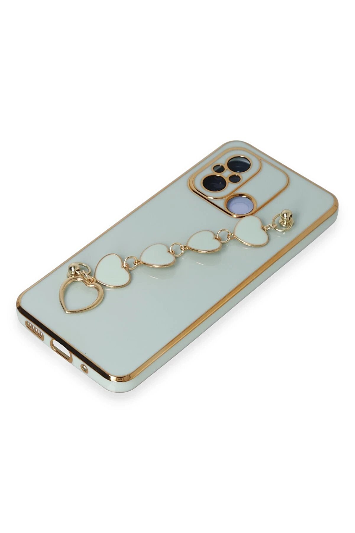 Xi̇aomi̇ Redmi̇ 12C Kılıf Esi̇la Si̇li̇kon - Su Yeşi̇li̇ - Dropx1869-8575