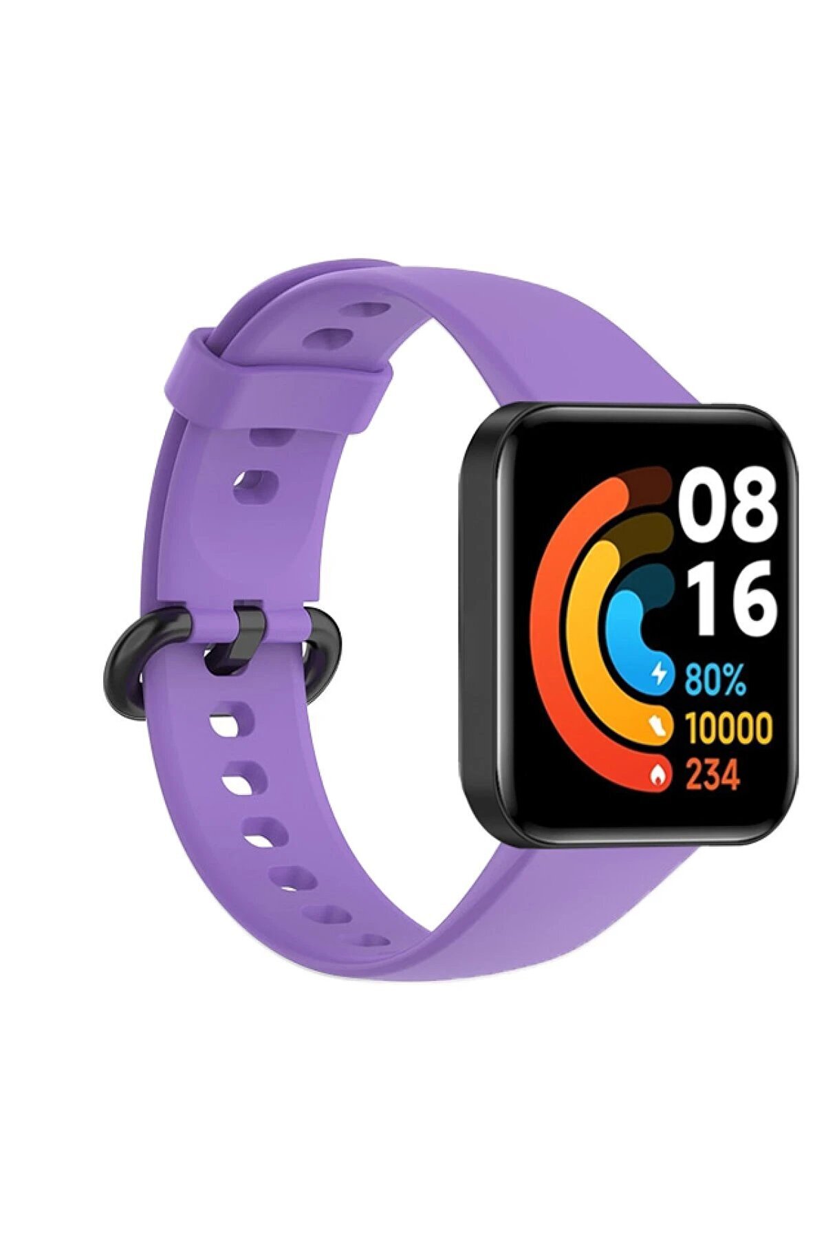 CepteToptan Xiaomi Redmi Watch 2 Klasik Kordon - Lila - DROPX4122-1915