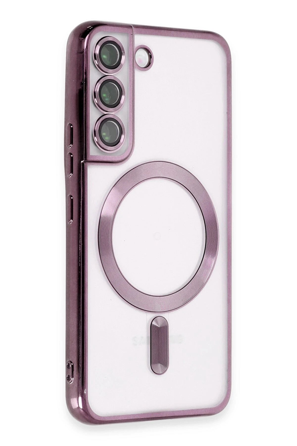 Samsung Galaxy S22 Kılıf Kross Magneti̇csafe Kapak - Mor - Dropx9037-5795