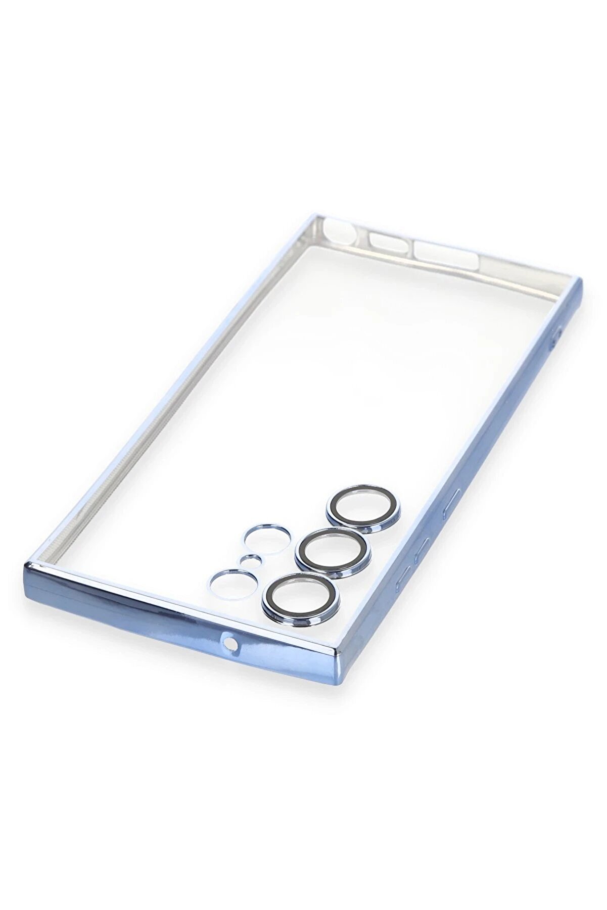 Samsung Galaxy S24 Ultra Kılıf Lensli̇ Si̇li̇kon - Gold - Dropx1960-7571