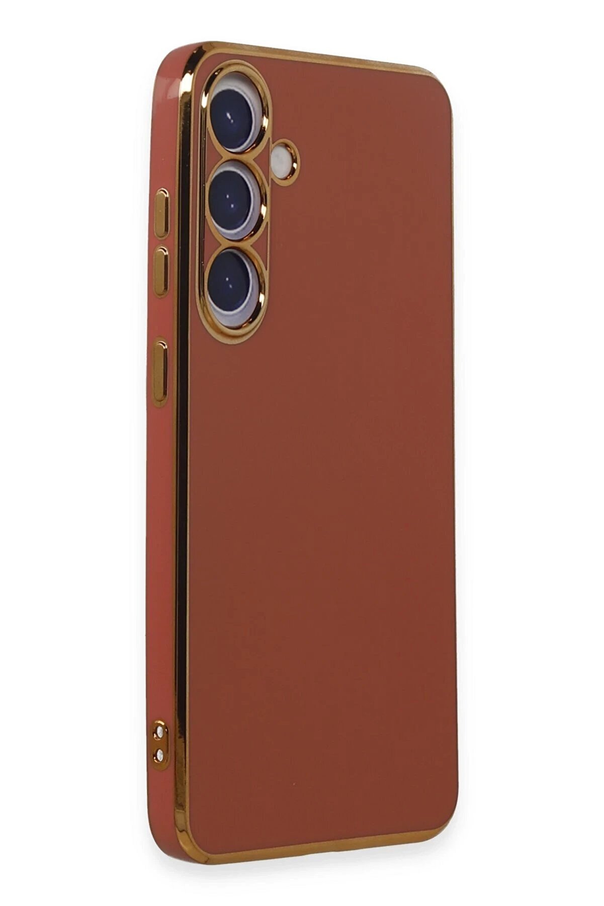 Samsung Galaxy S24 Plus Kılıf Volet Si̇li̇kon - Kırmızı - Dropx5159-2163