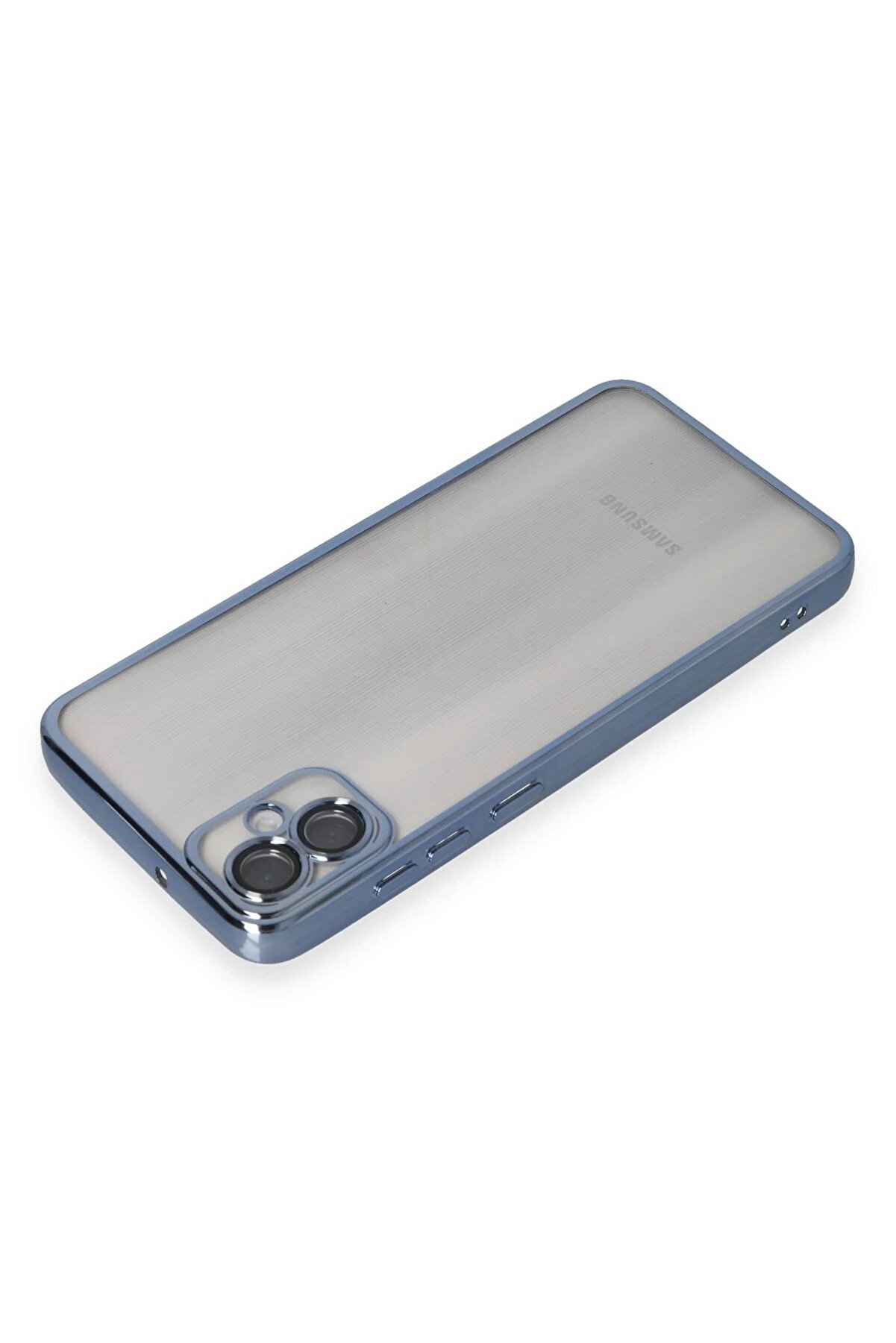 Samsung Galaxy A05 Kılıf Lensli̇ Si̇li̇kon - Laci̇vert - Dropx7119-5152