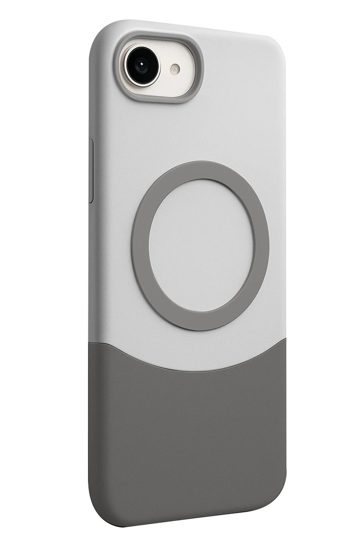 Apple İphone 16E Velar Magsafe Kapak - Natural Grey - Dropx4393-2558