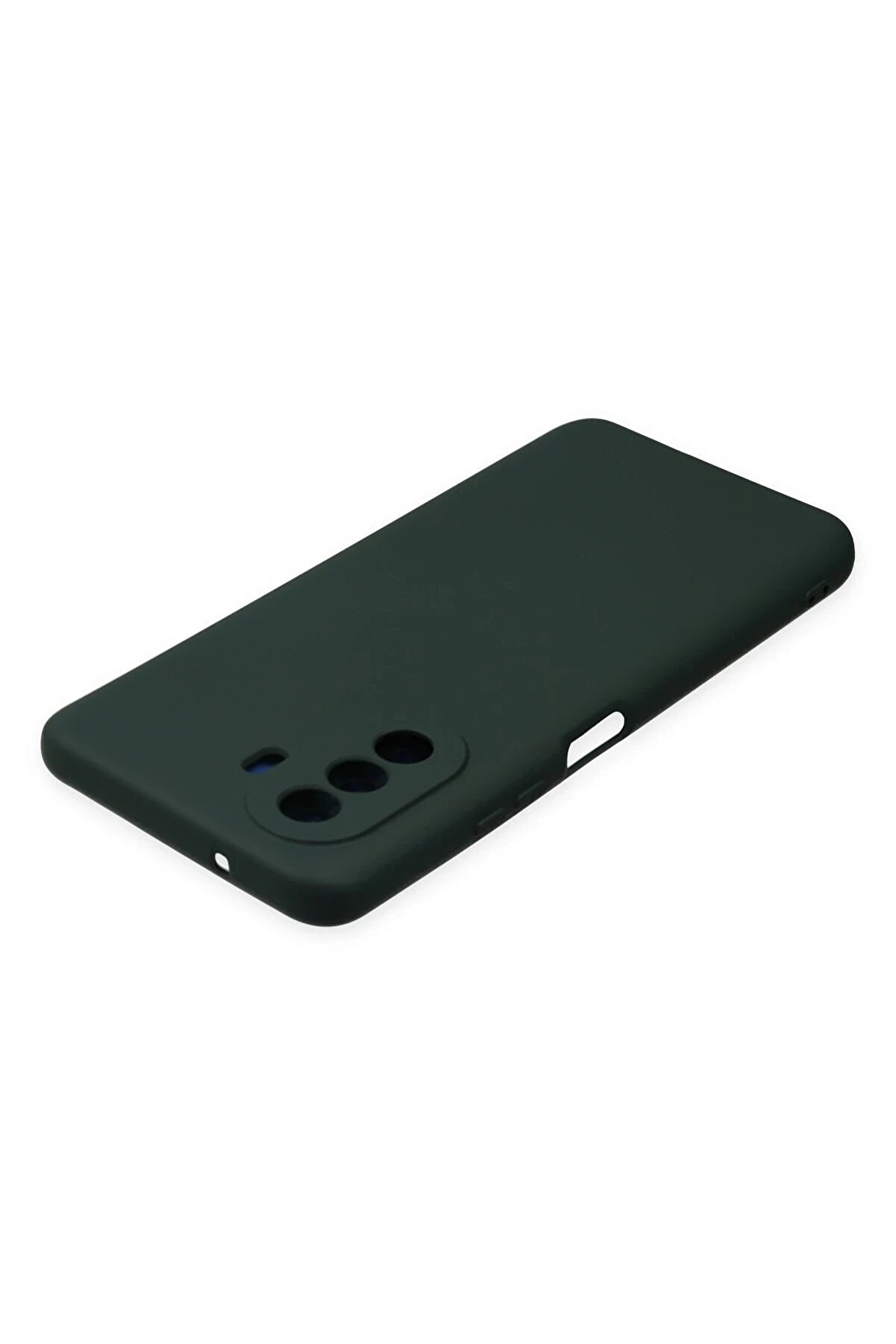 Huawei̇ Nova Y70 Kılıf Nano İ&ccedil;i̇ Kadi̇fe Si̇li̇kon - Koyu Yeşi̇l - Dropx3040-5937