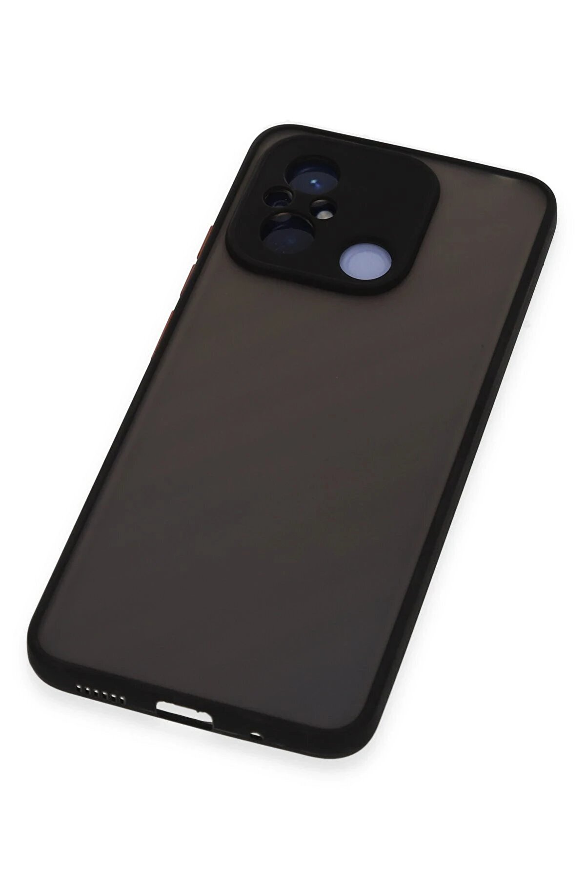 Xi̇aomi̇ Redmi̇ 12C Kılıf Montreal Si̇li̇kon Kapak - Si̇yah - Dropx6054-4637