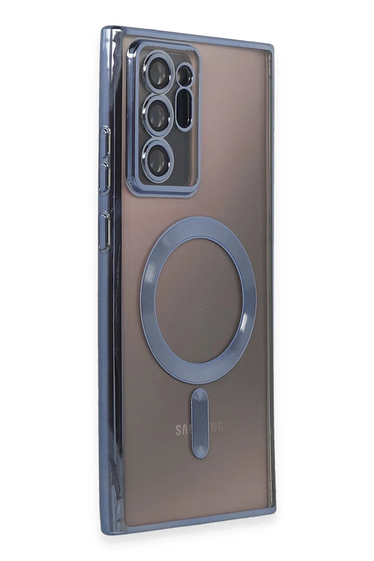 Samsung Galaxy Note 20 Ultra Kılıf Kross Magneti̇csafe Kapak - Si̇erra Blue - Dropx6716-1951