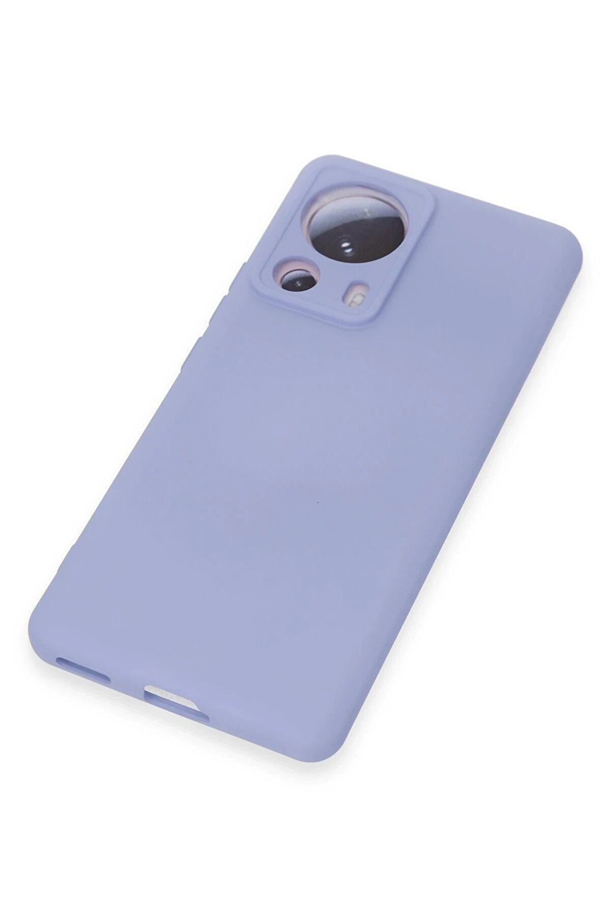 Xi̇aomi̇ Mi̇ 13 Li̇te Kılıf Nano İçi̇ Kadi̇fe Si̇li̇kon - Li̇la - Dropx6765-5825
