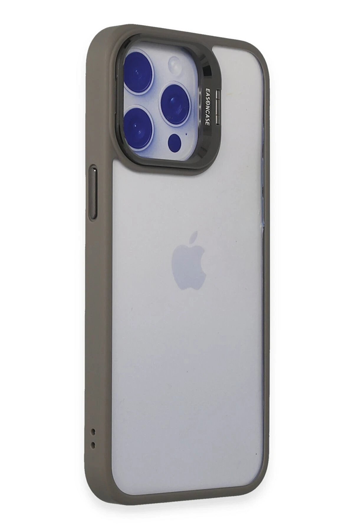 İphone 15 Pro Max Kılıf Roblox Lens Standlı Kapak - Ti̇tan Gri̇ - Dropx8100-6596