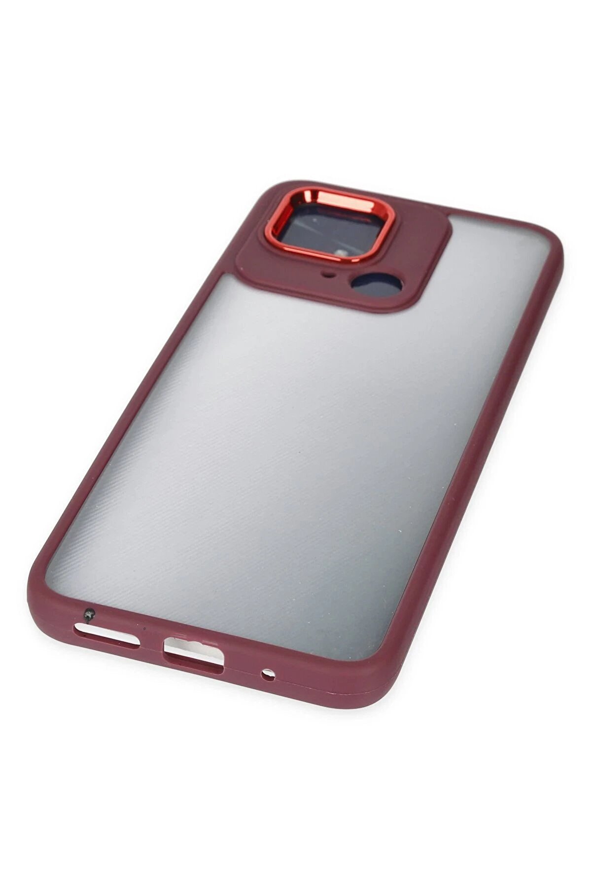 Xi̇aomi̇ Redmi̇ 10C Kılıf Dora Kapak - Kırmızı - Dropx6275-5607