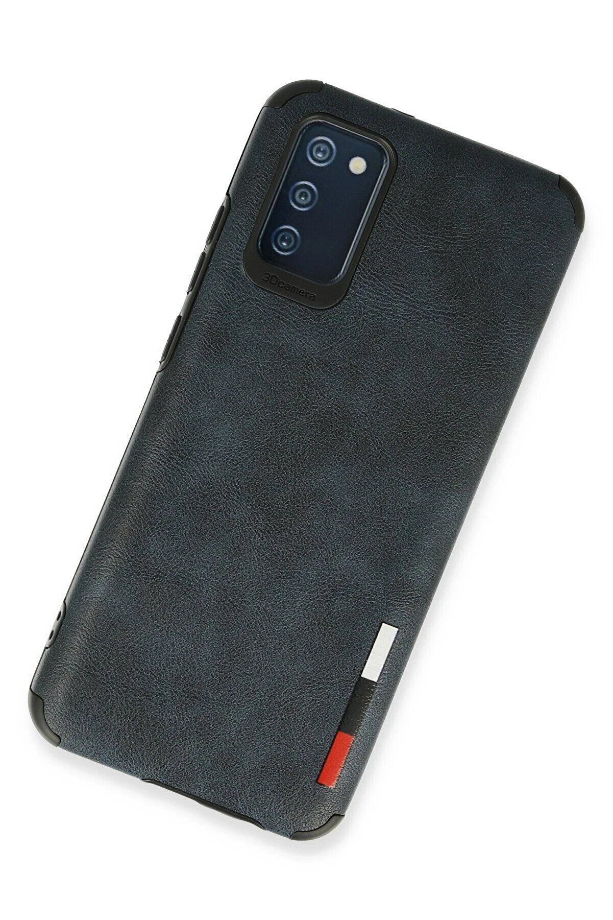 Samsung Galaxy A03S Kılıf Loop Deri̇ Si̇li̇kon - Laci̇vert - Dropx9416-2383