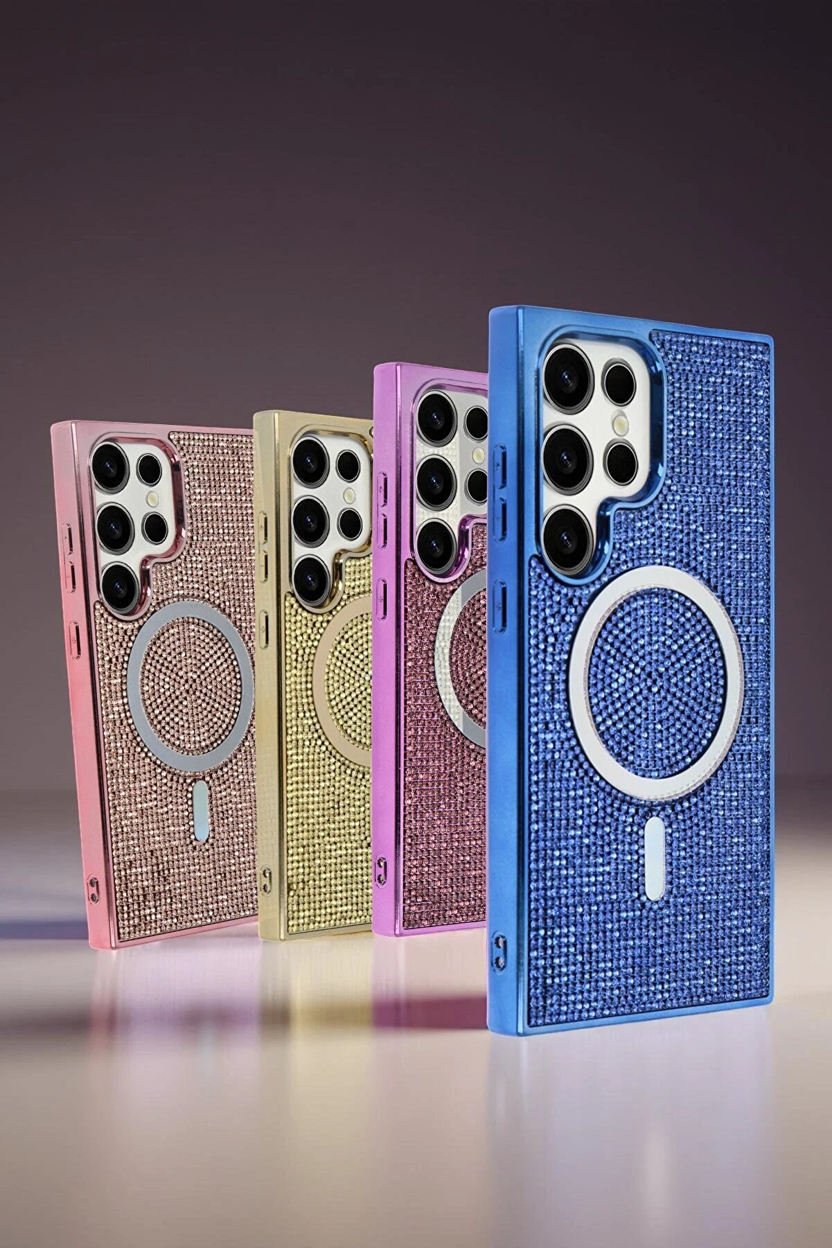 Samsung Galaxy S24 Ultra Helen Magsafe Kapak - Pembe - Dropx5399-3008